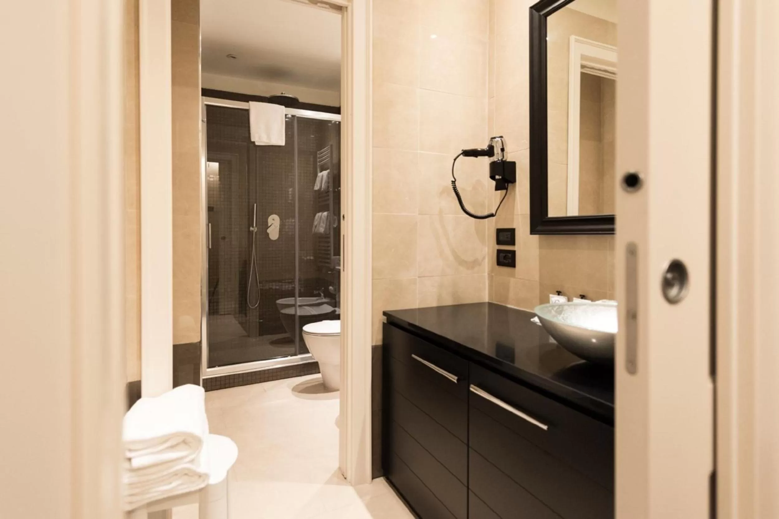 Bathroom in Hotel Milano & SPA***S