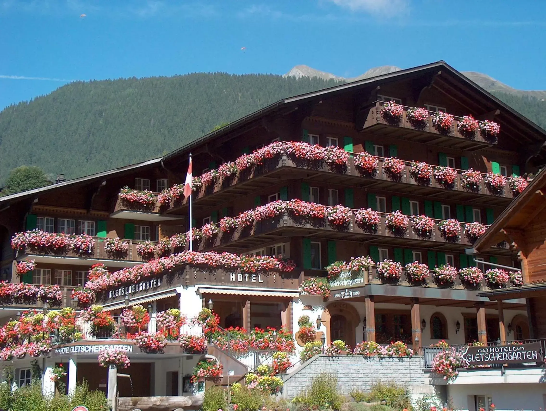 Property building in Hotel Gletschergarten