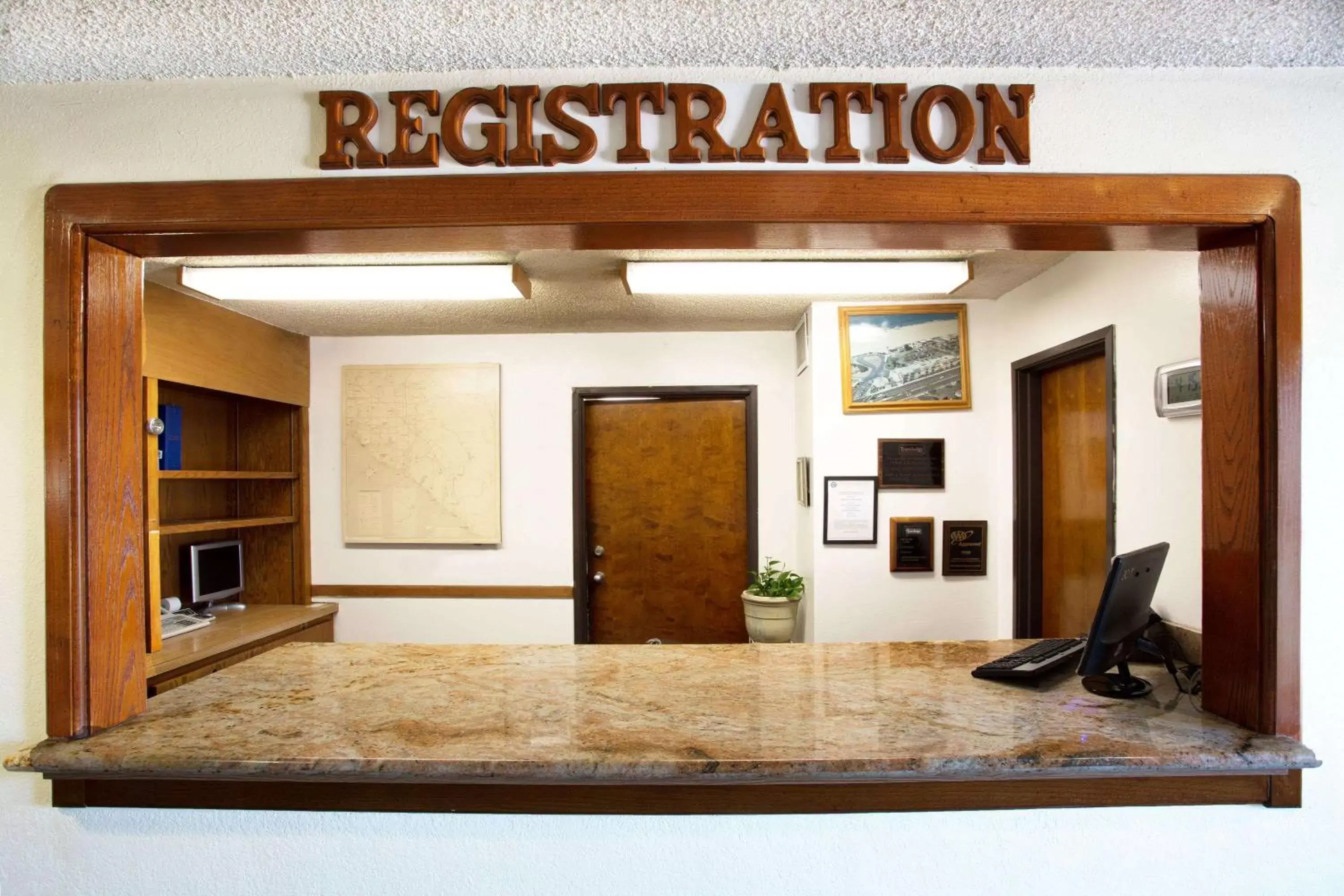 Lobby or reception in Travelodge by Wyndham Ocean Front Lobby or reception in Travelodge by Wyndham Ocean Front