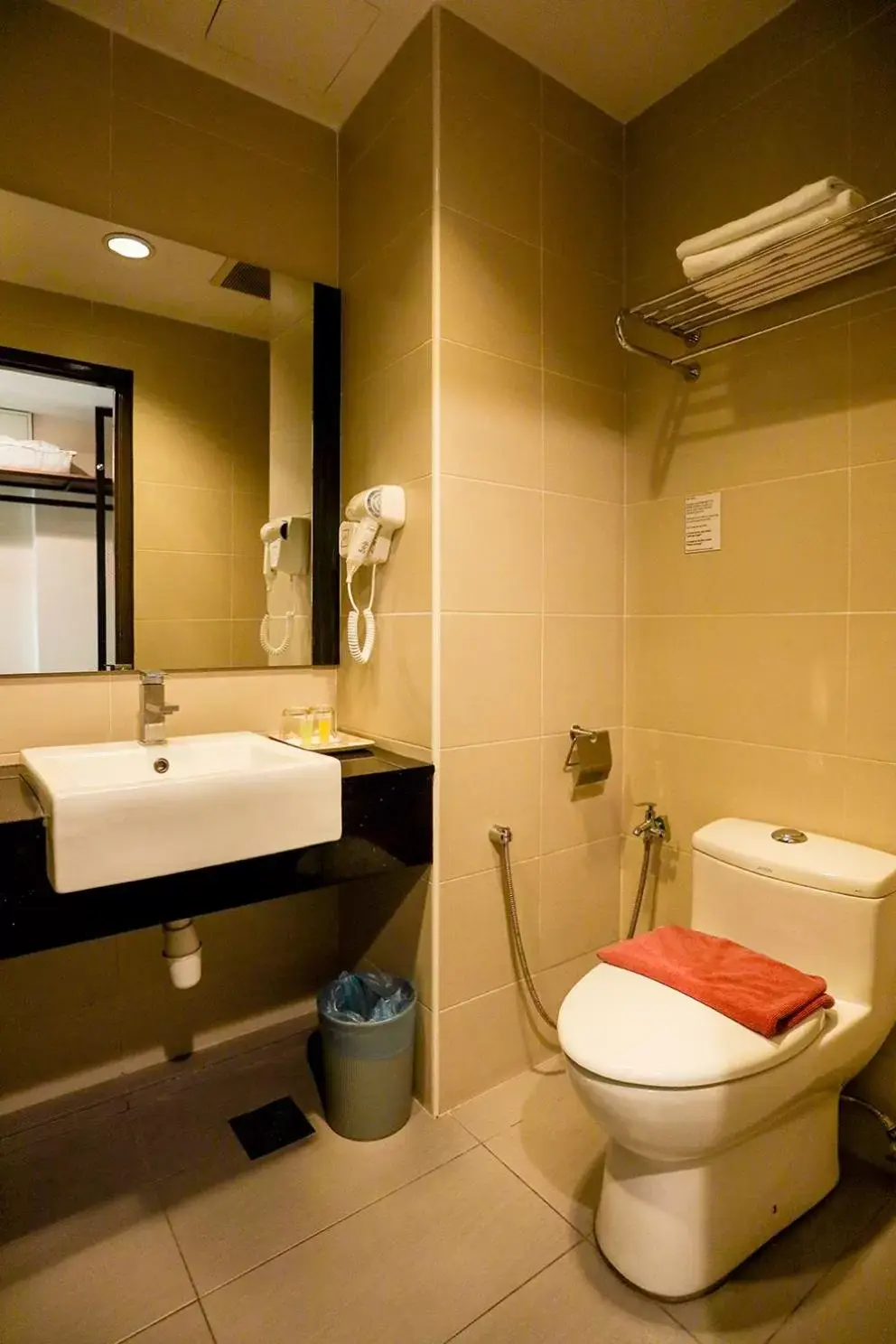 Bathroom in Marvelux Hotel