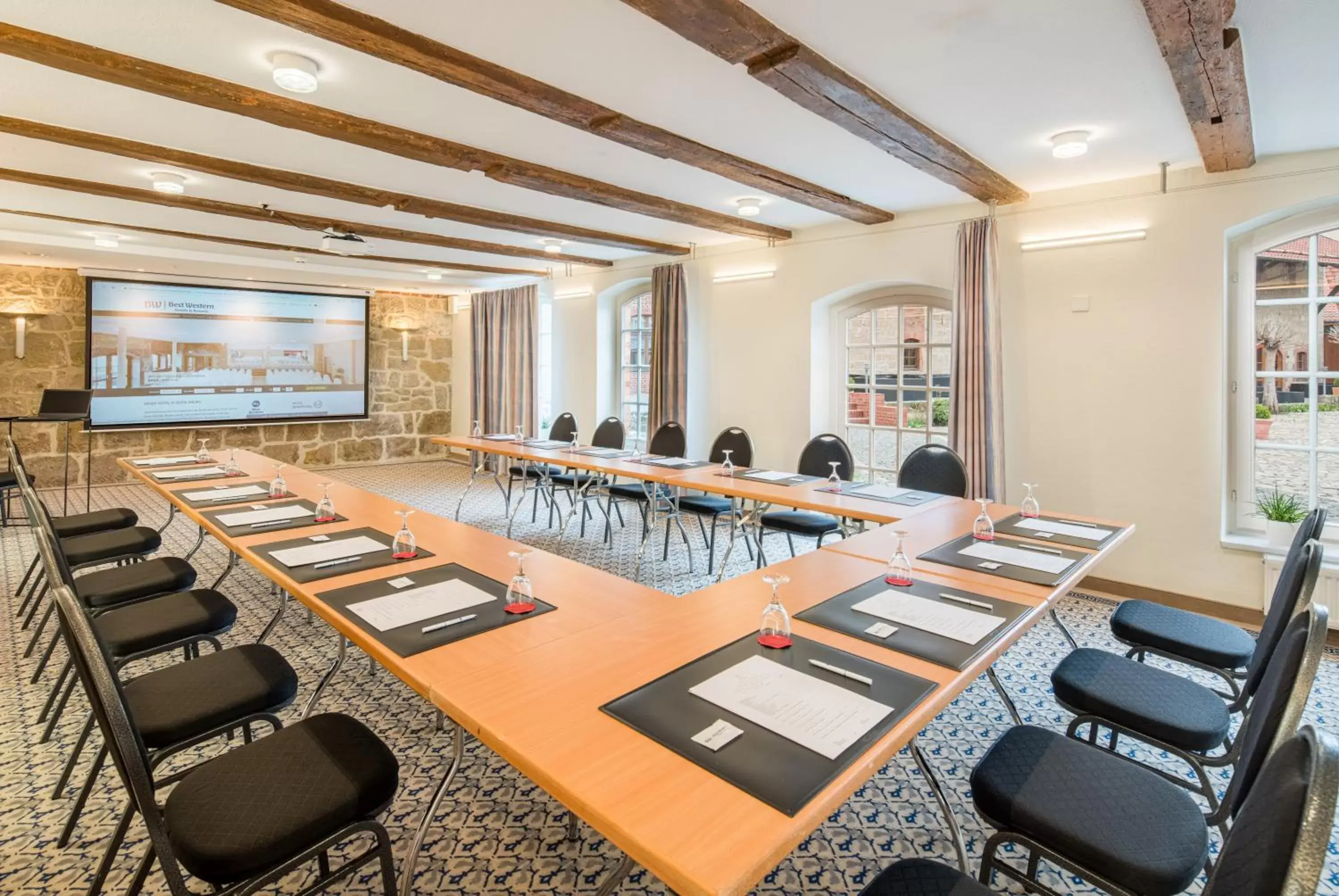 Banquet/Function facilities, Business Area/Conference Room in Best Western Hotel Schlossmühle Quedlinburg