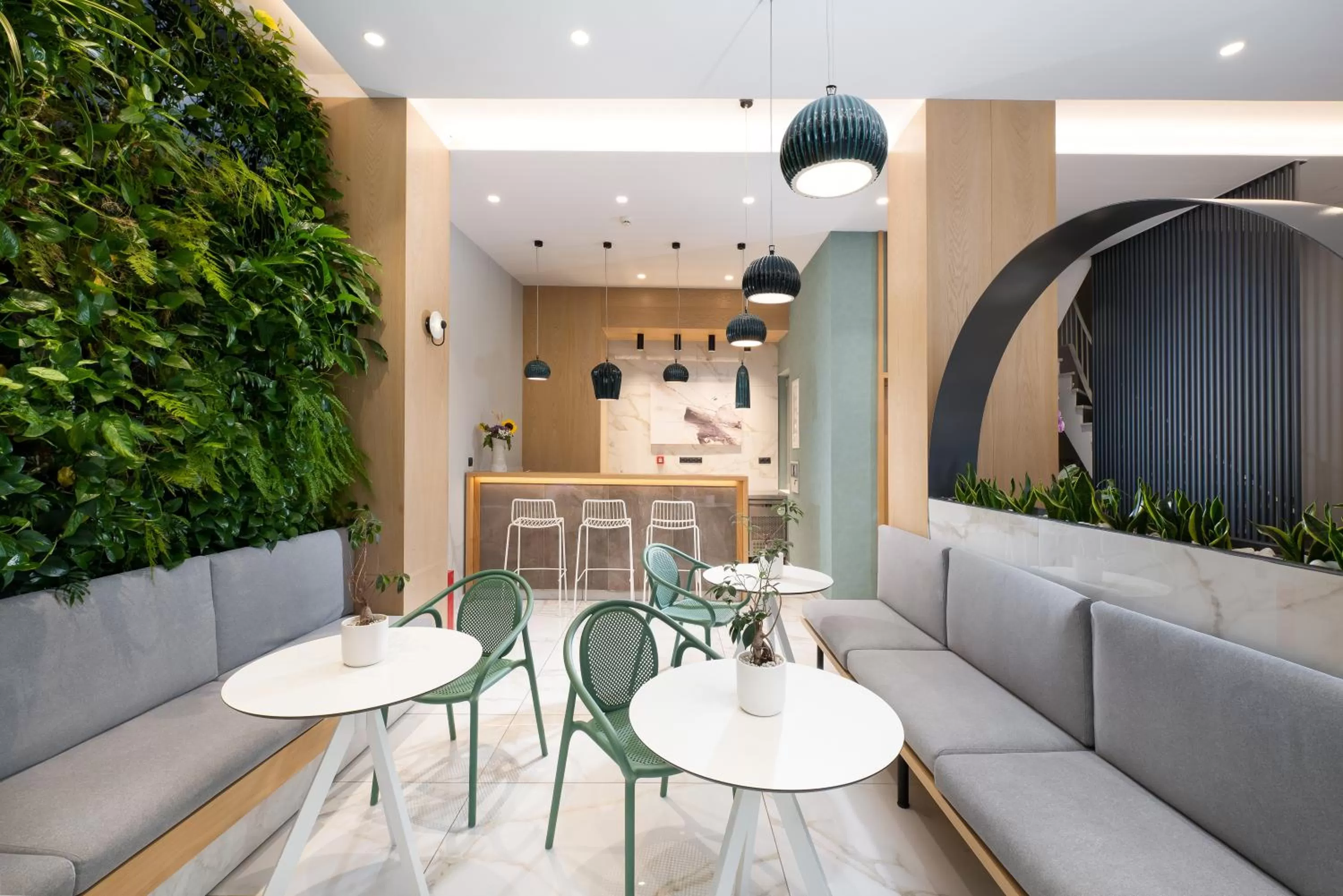 Lobby or reception in Enattica Suites