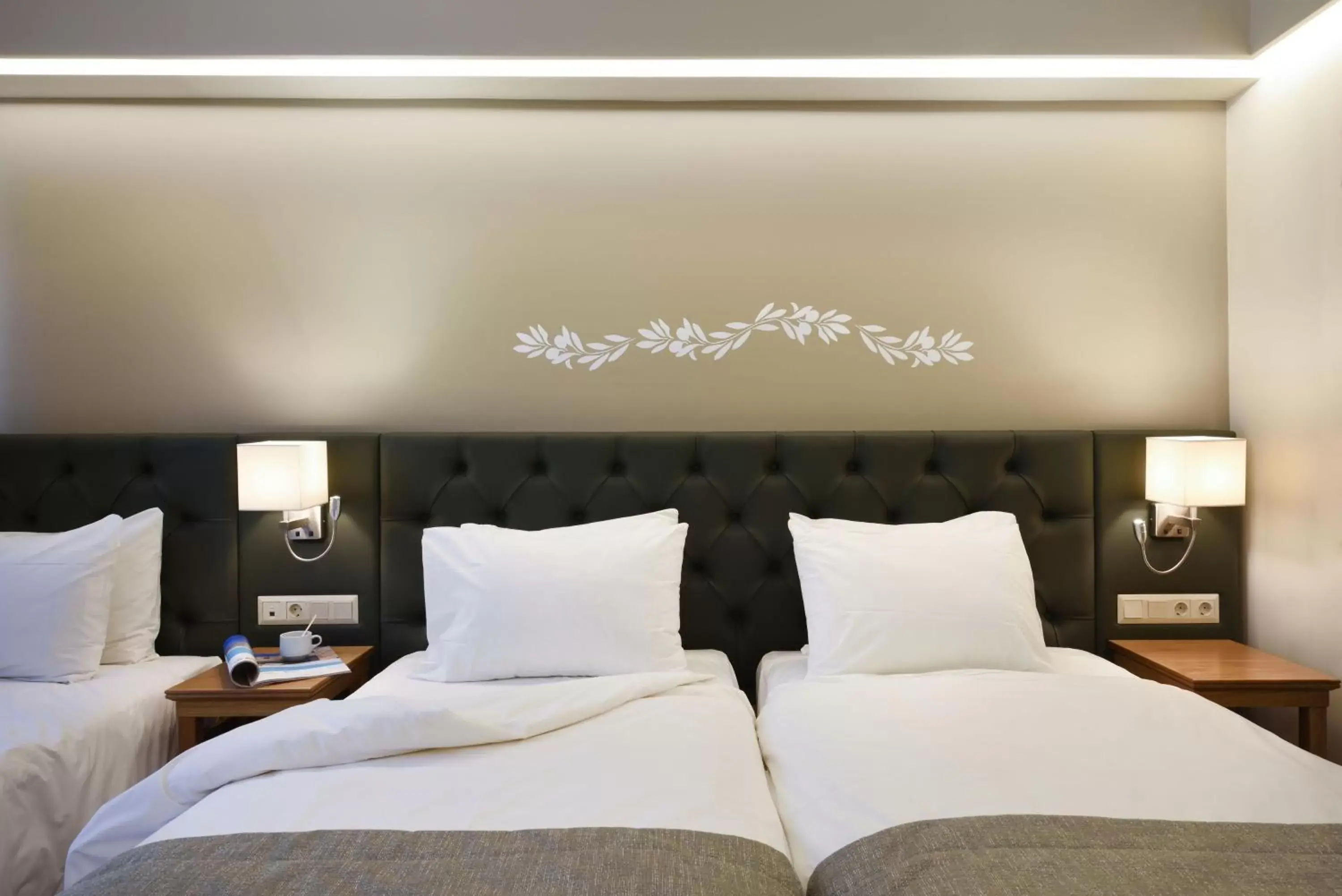 Bed in Titania Hotel