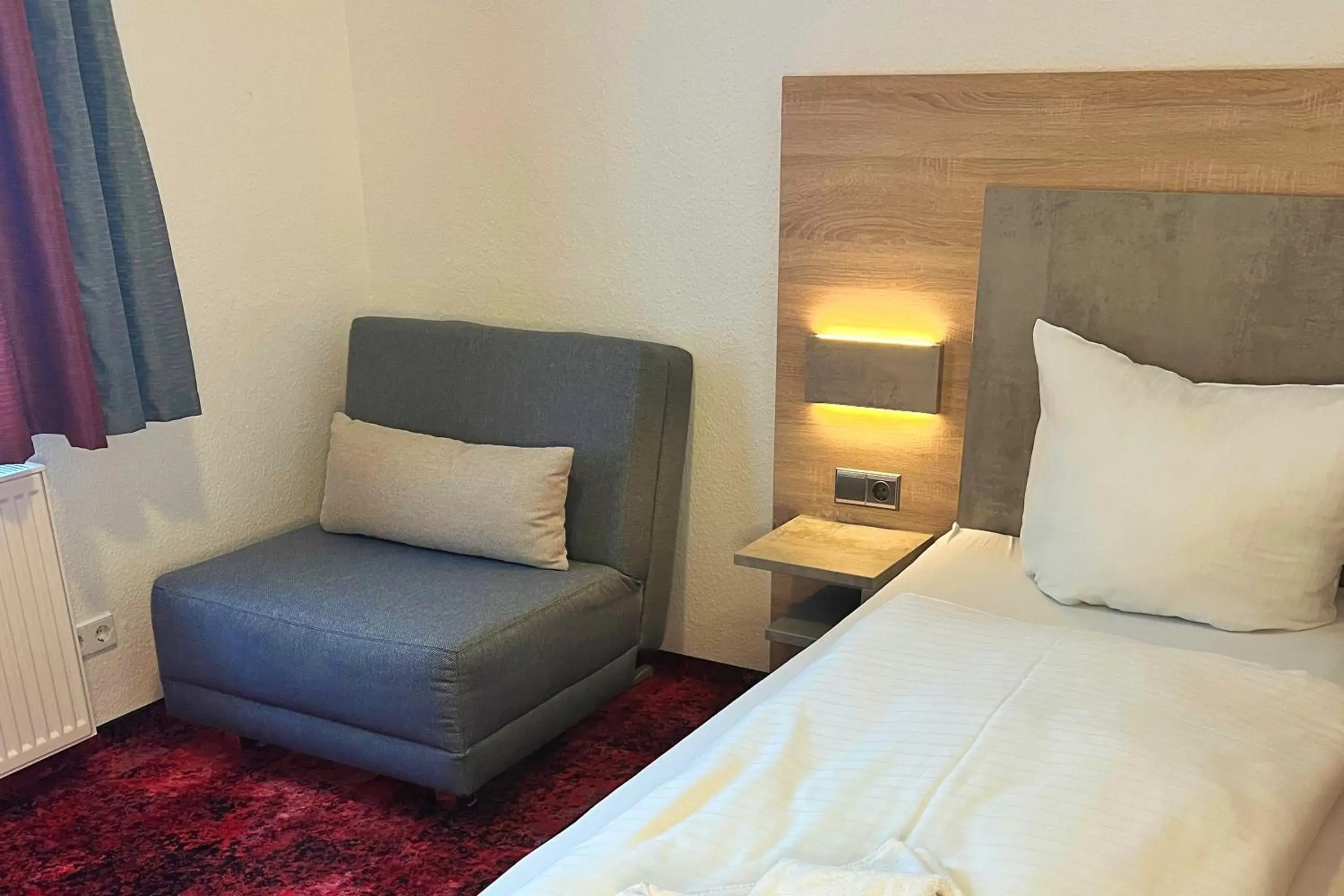 Bed in SKYHOTEL Merseburg