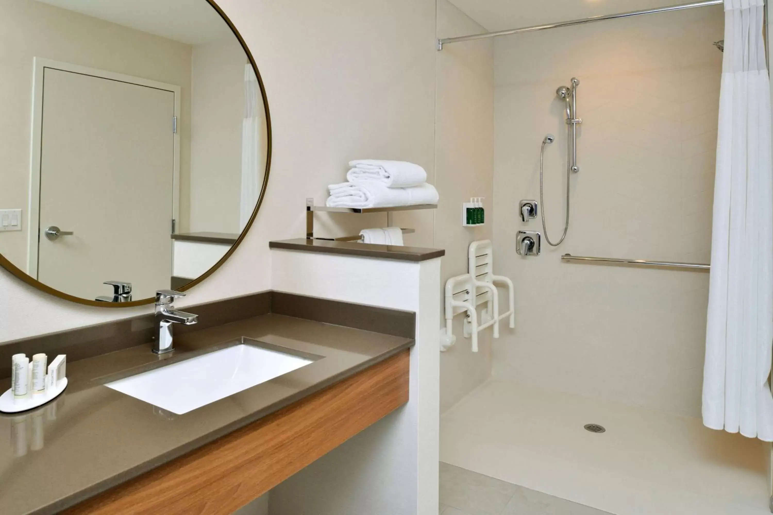 Bathroom in Fairfield Inn & Suites by Marriott Charlotte University Research Park