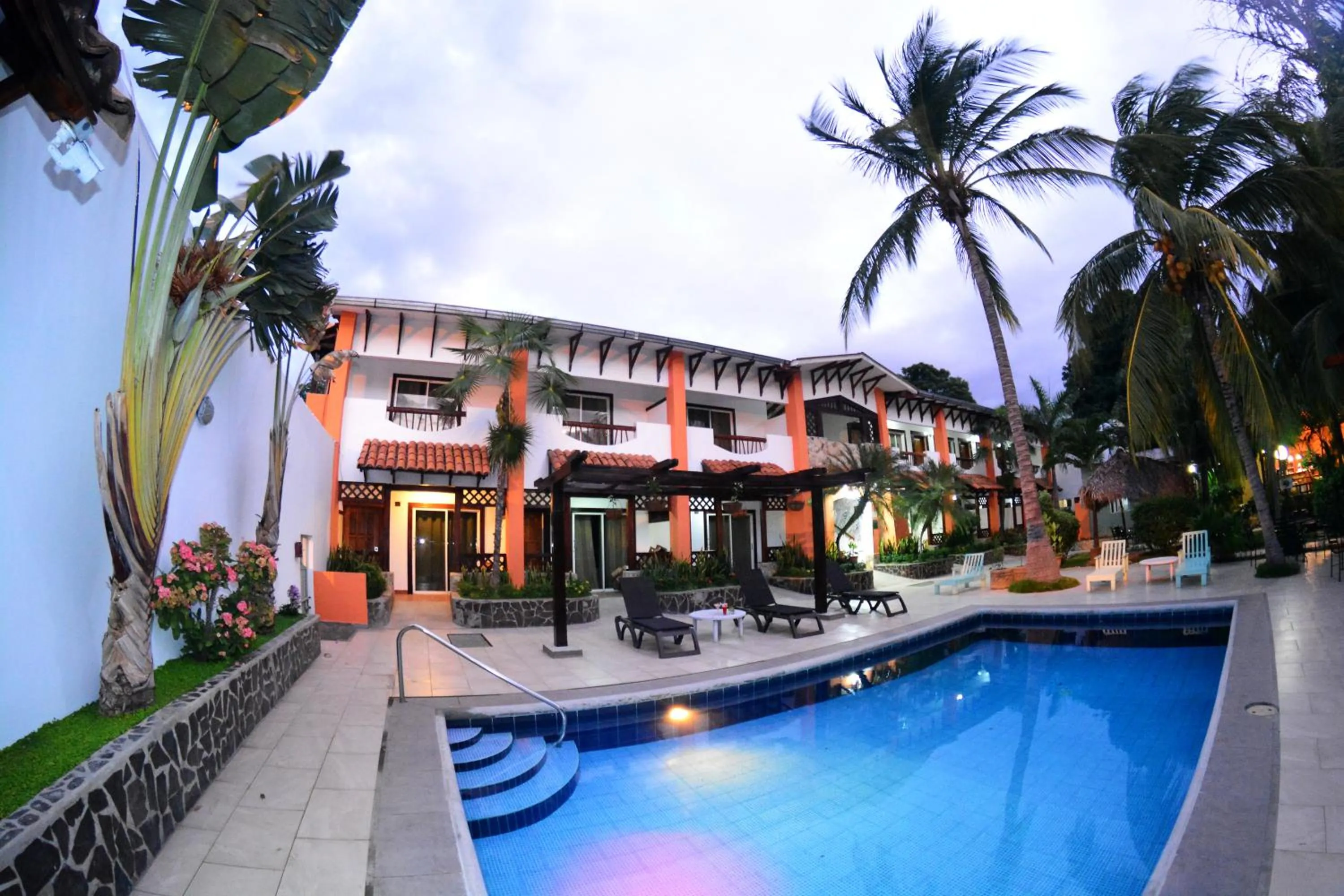 Swimming pool in Hotel Europeo