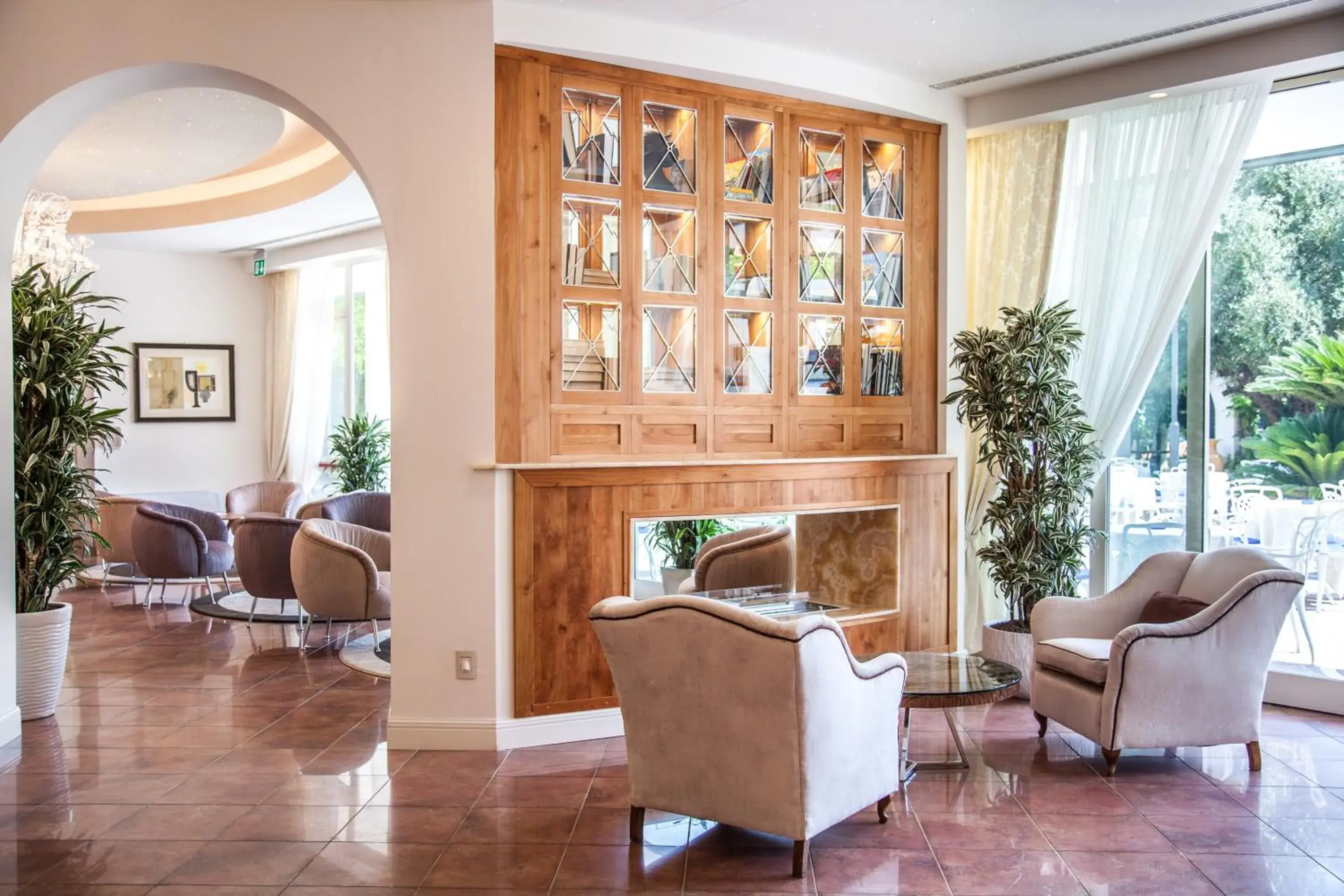 Seating area, Lobby/Reception in Hotel Aurelia