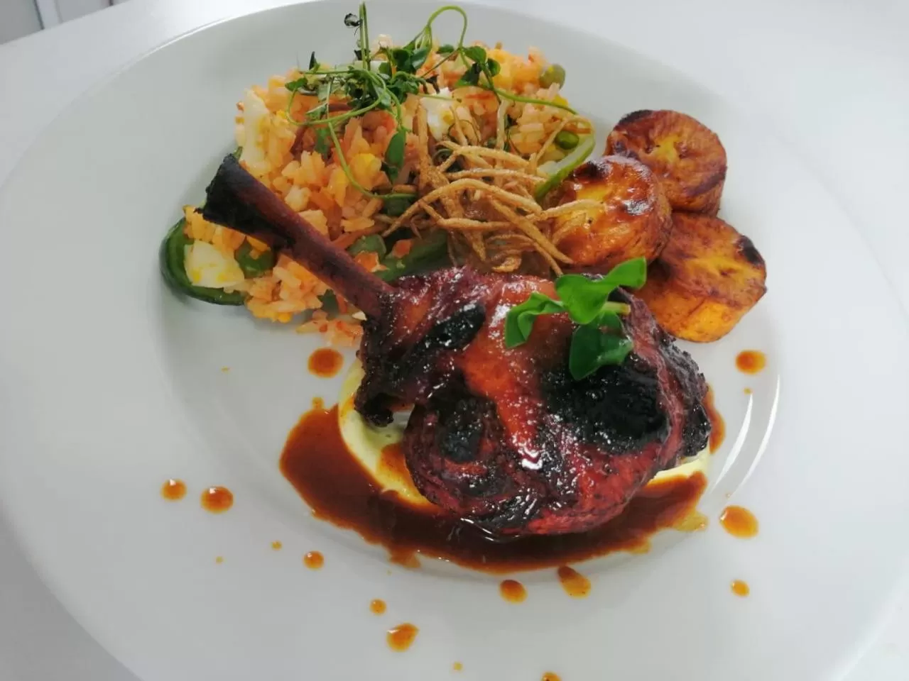 Food close-up in Hotel WLH Silver Bogota - White Lighthouse