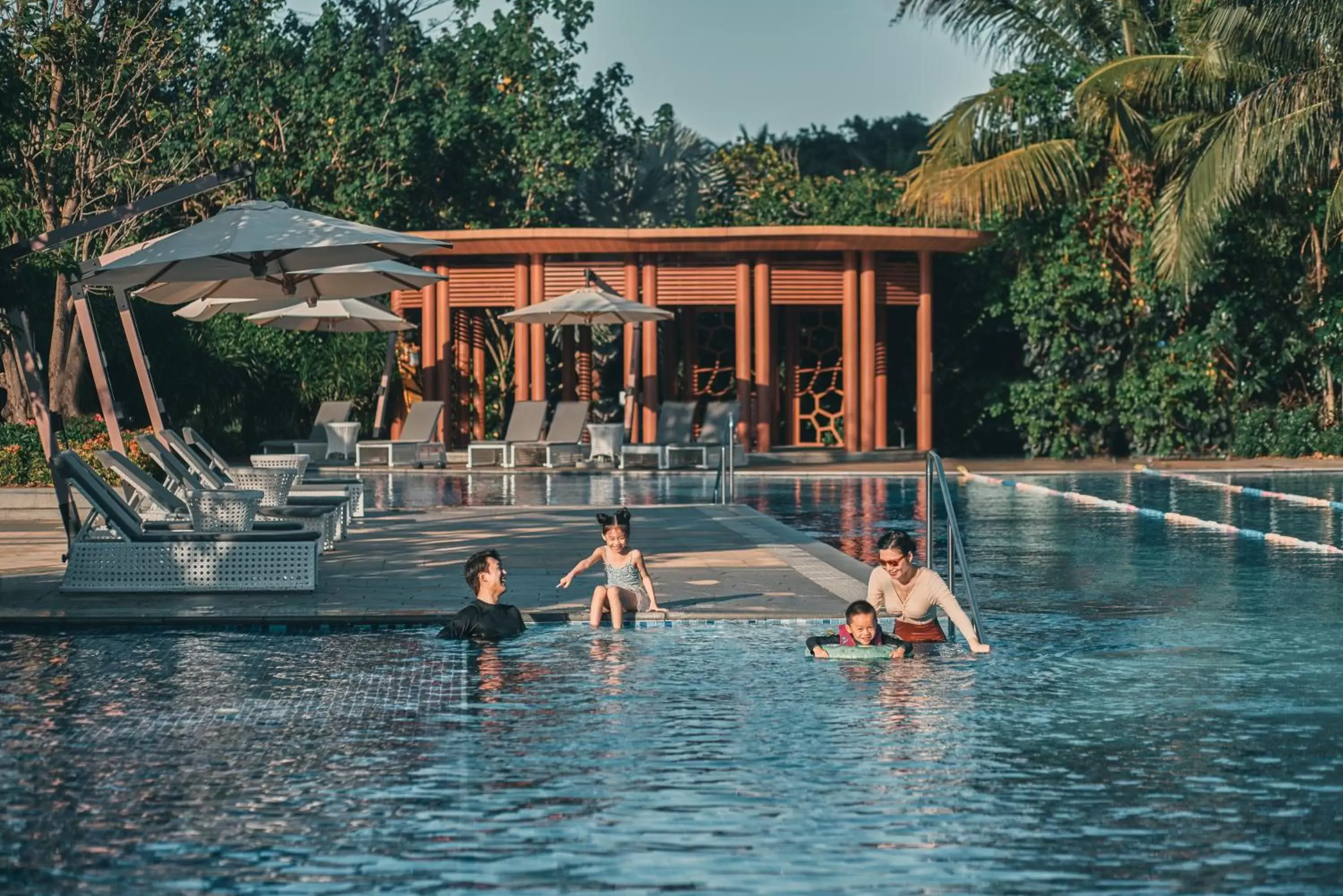 Swimming Pool in Crowne Plaza Sanya Haitang Bay Resort, an IHG Hotel