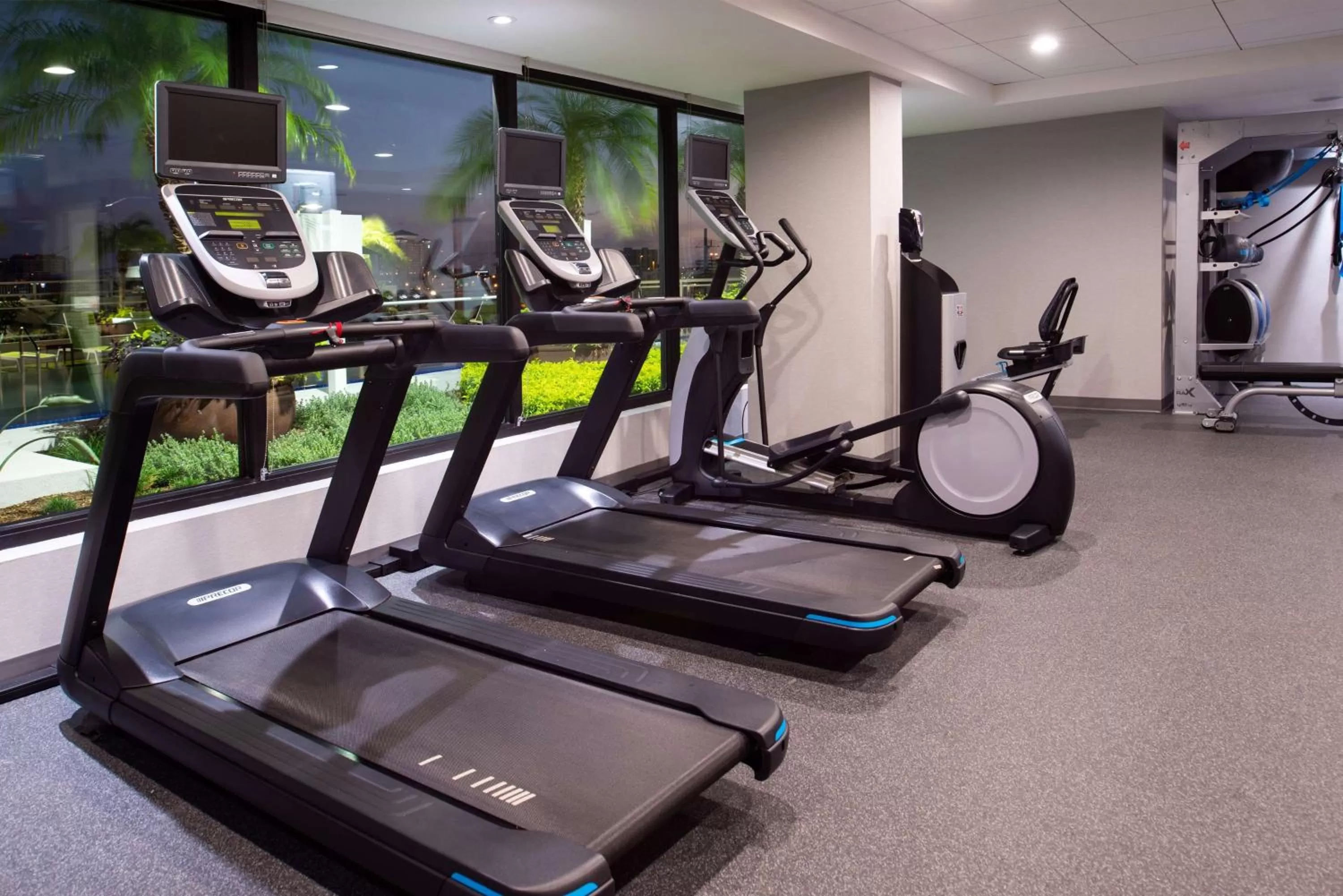 Fitness centre/facilities in Home2 Suites By Hilton Tampa Downtown Channel District