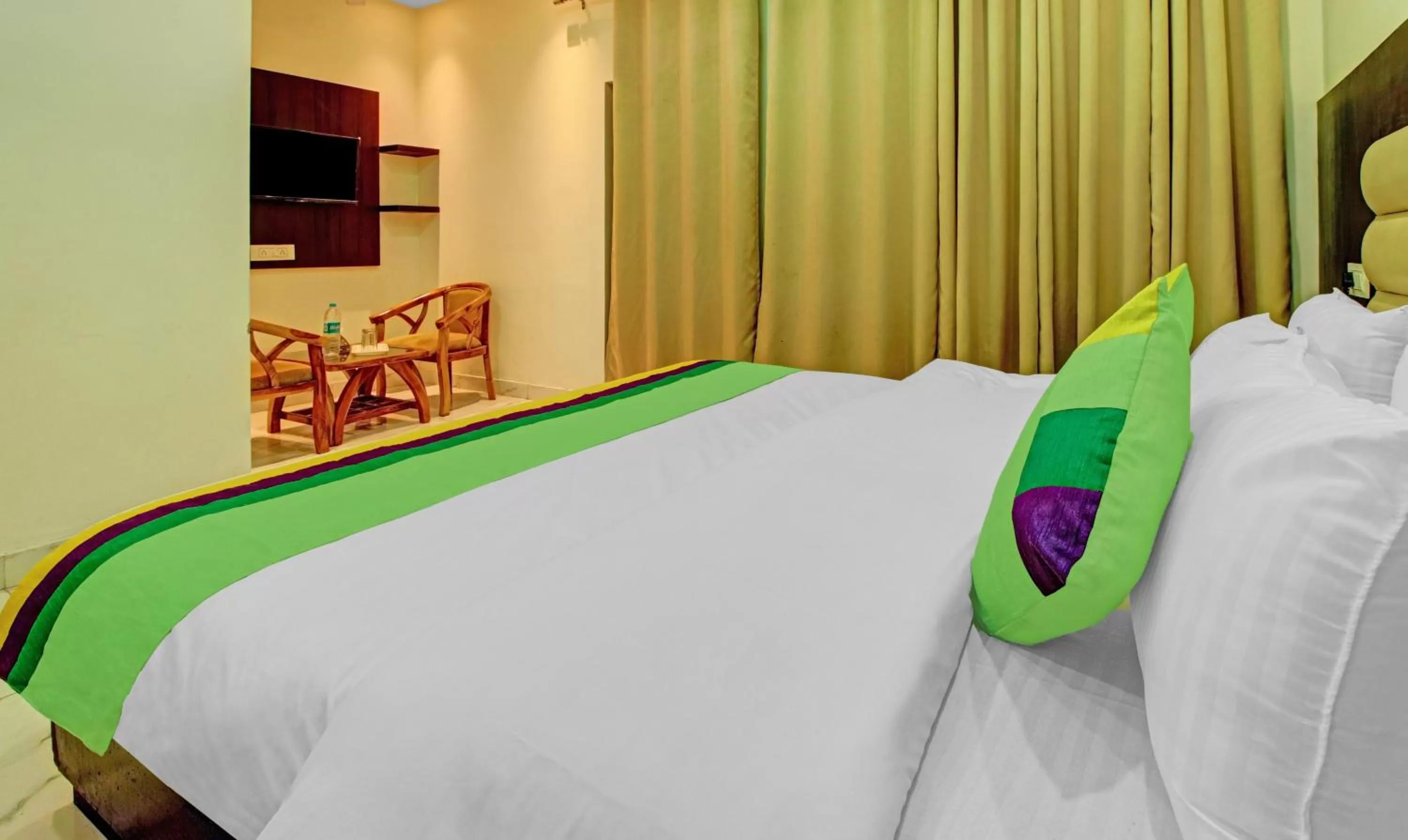 Bed in Treebo Trend Jugnu