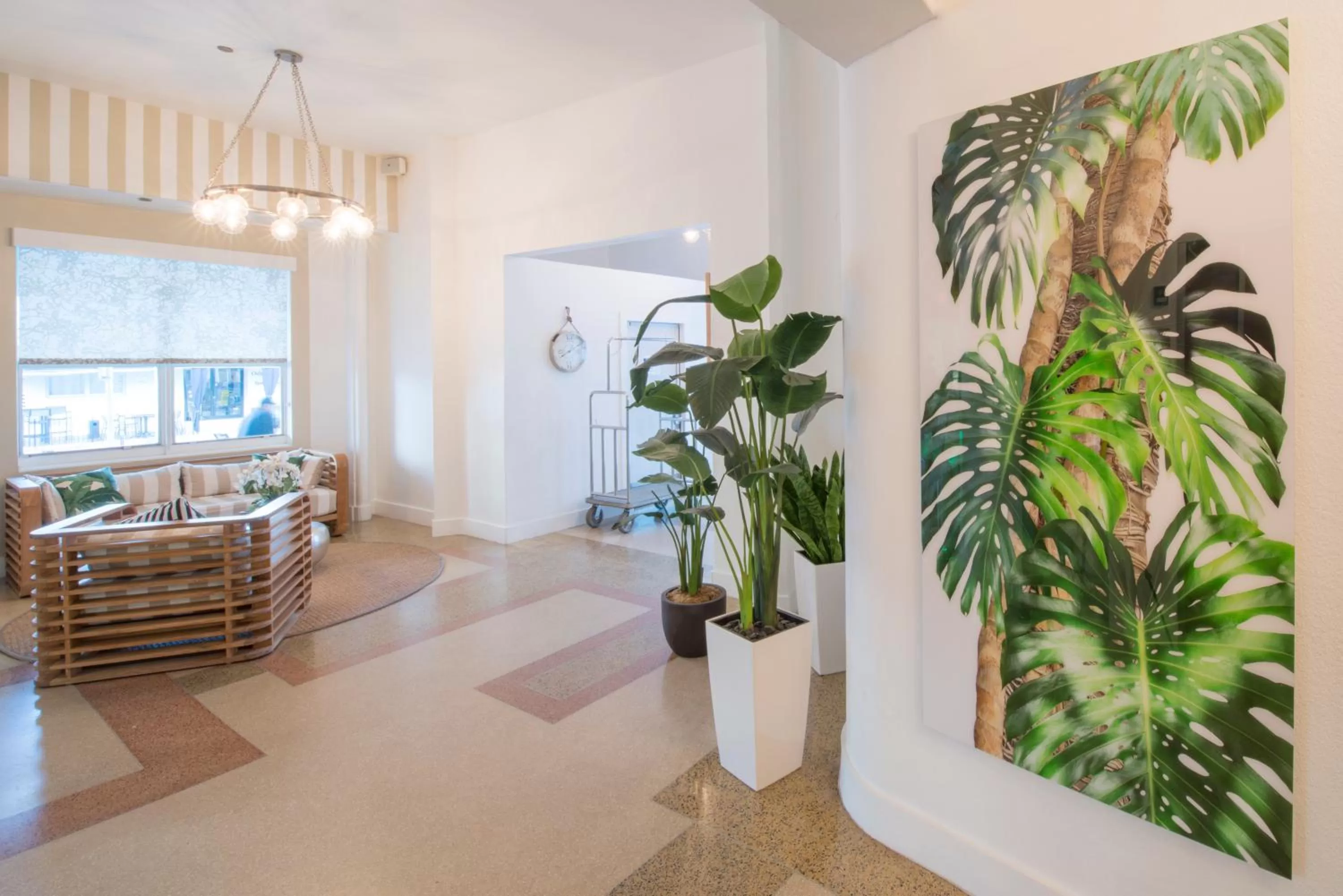 Lobby or reception in President Hotel