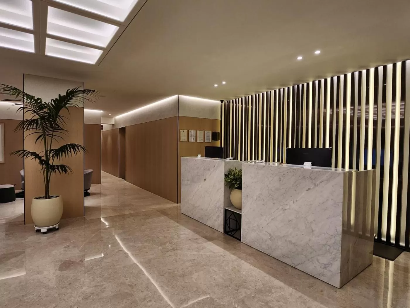 Lobby or reception in Sunshine Hotel