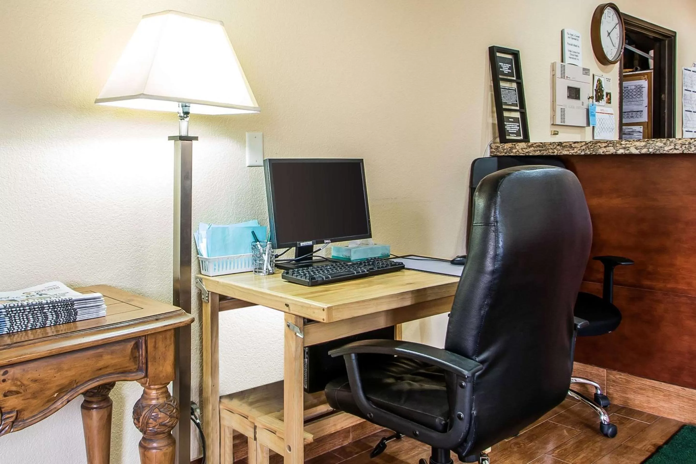 On site in Quality Inn Dubuque on Hwy 20