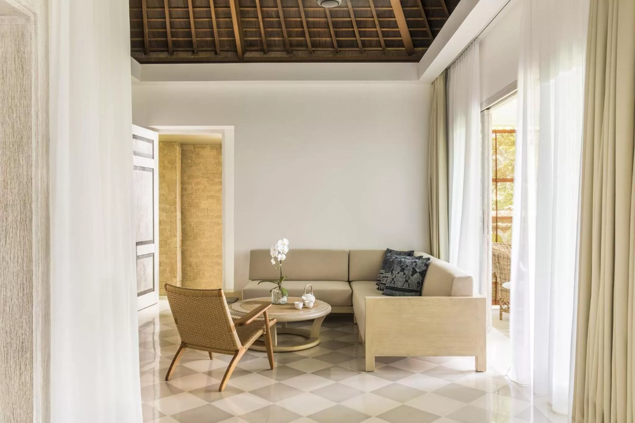 Photo of the whole room in COMO Uma Ubud