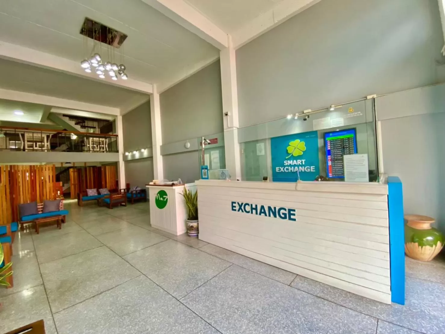 Lobby or reception in No7 Guesthouse