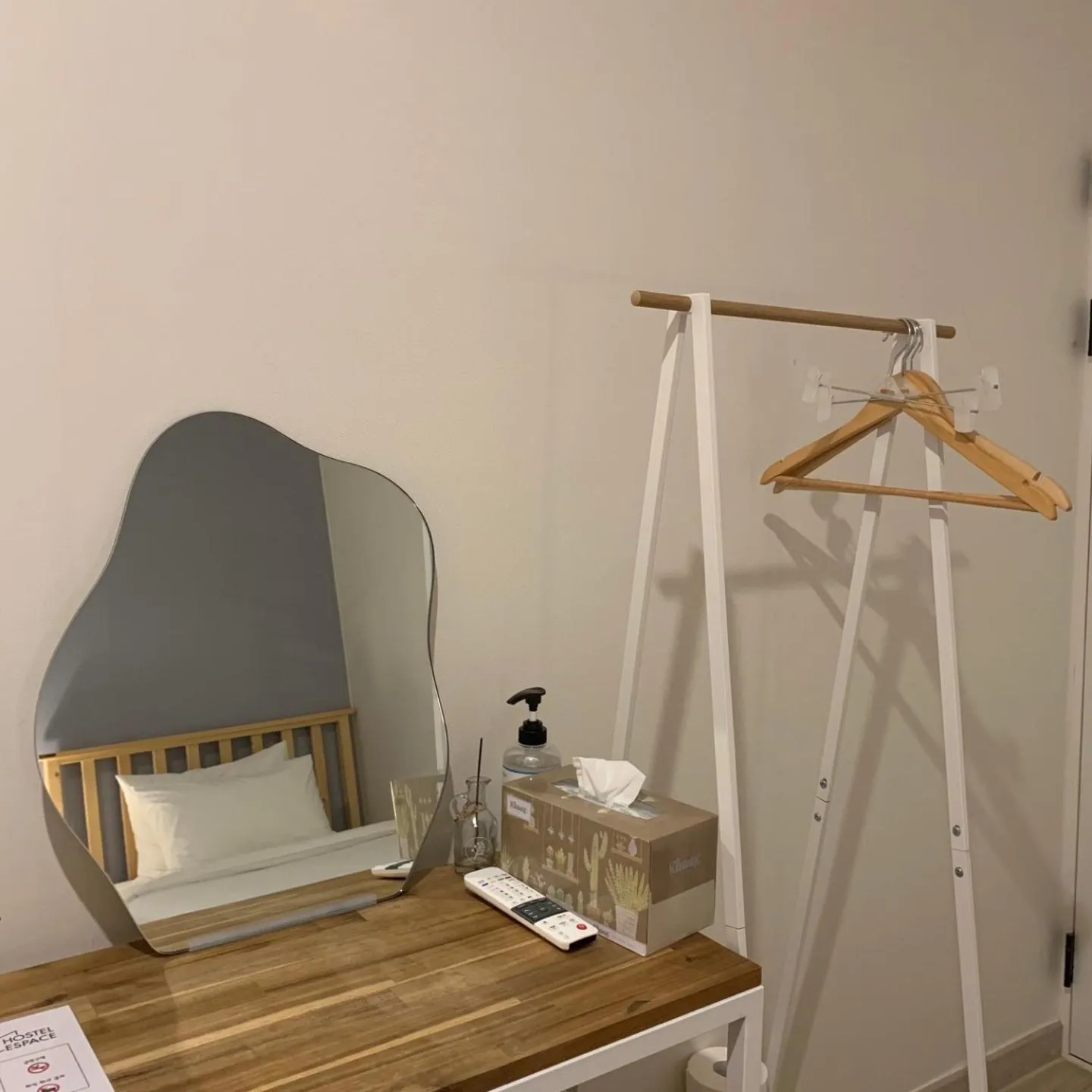 wardrobe in Hostel Espace