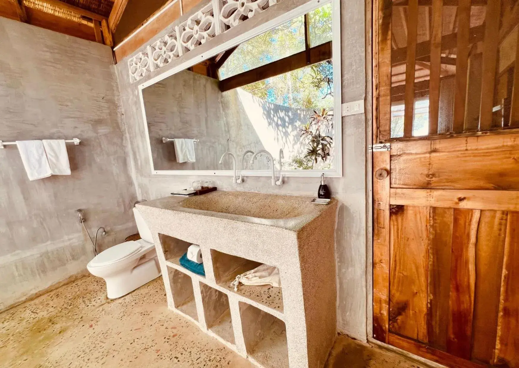 Bathroom in Bamboo Cottages