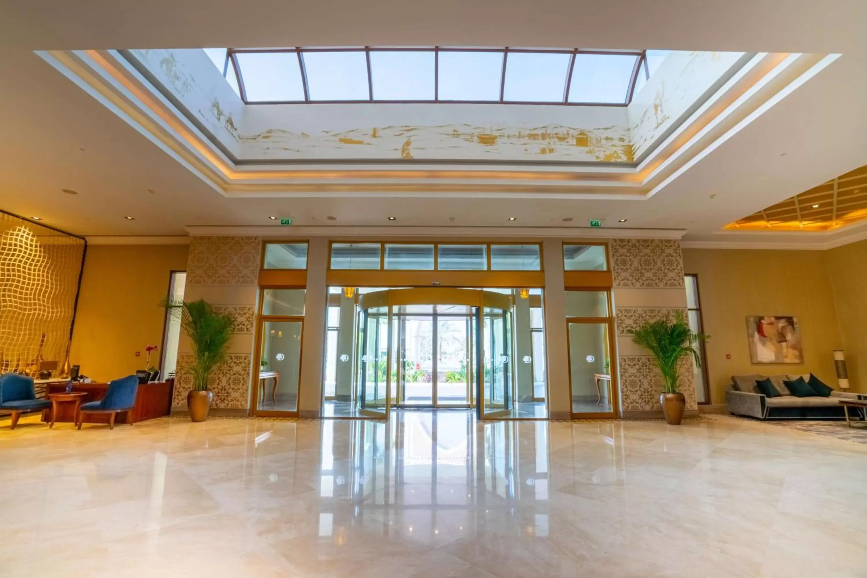 Lobby or reception in DoubleTree by Hilton Resort & Spa Marjan Island