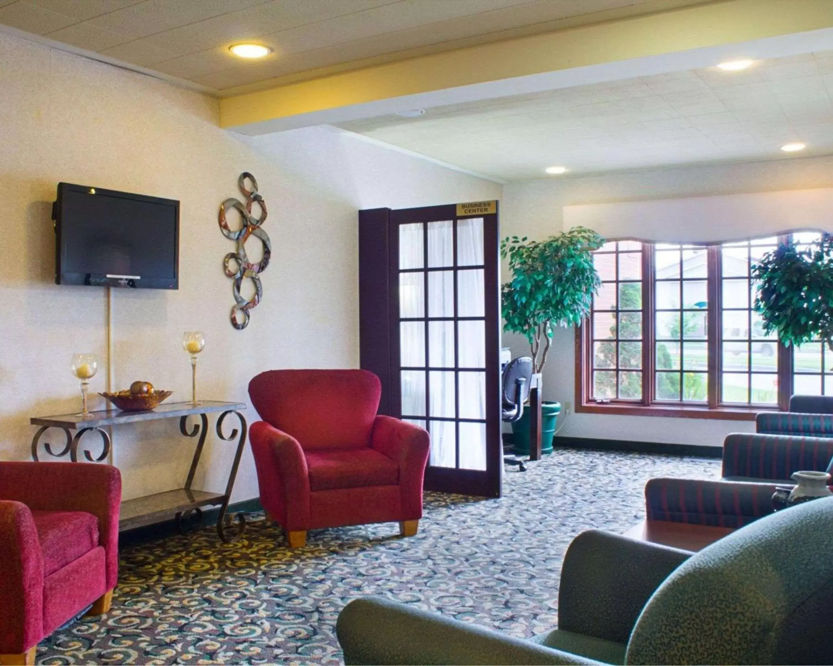 Lobby or reception, Seating Area in Rodeway Inn Columbia Mall Loop