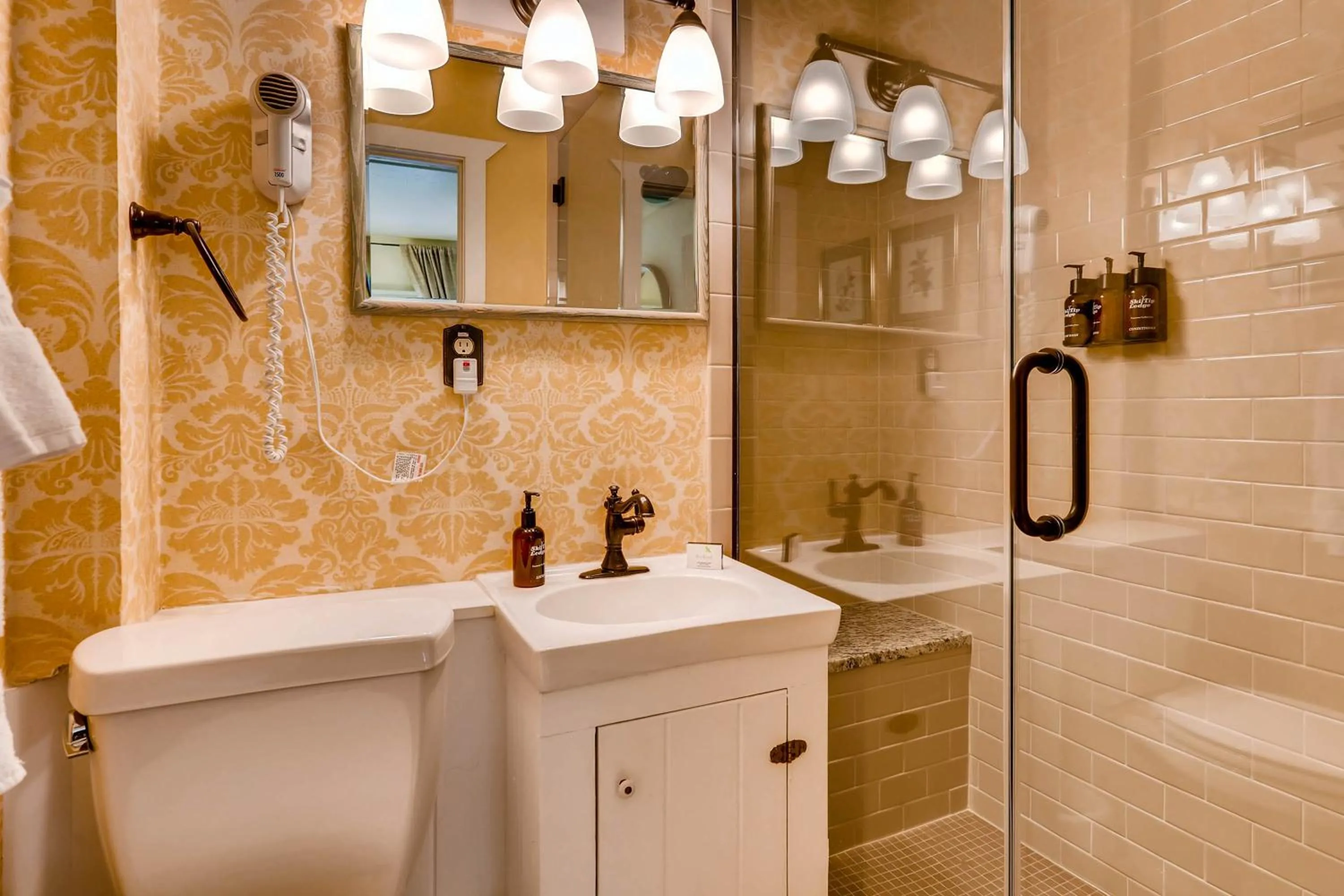 Bathroom in Ski Tip Lodge by Keystone Resort