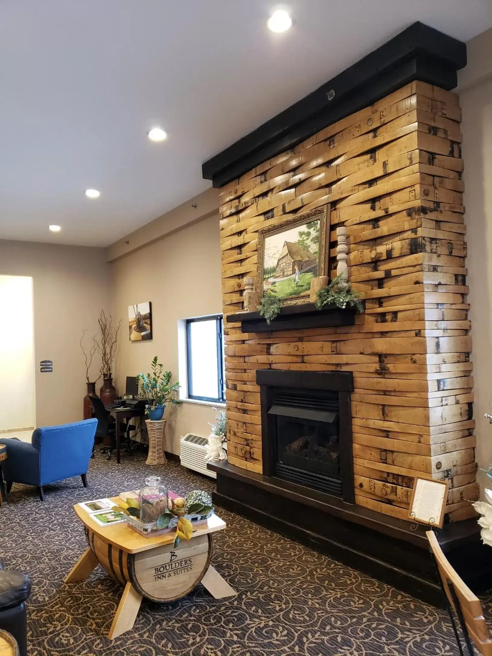 Lobby or reception in Cobblestone Inn & Suites - Manning Lobby or reception in Cobblestone Inn & Suites - Manning