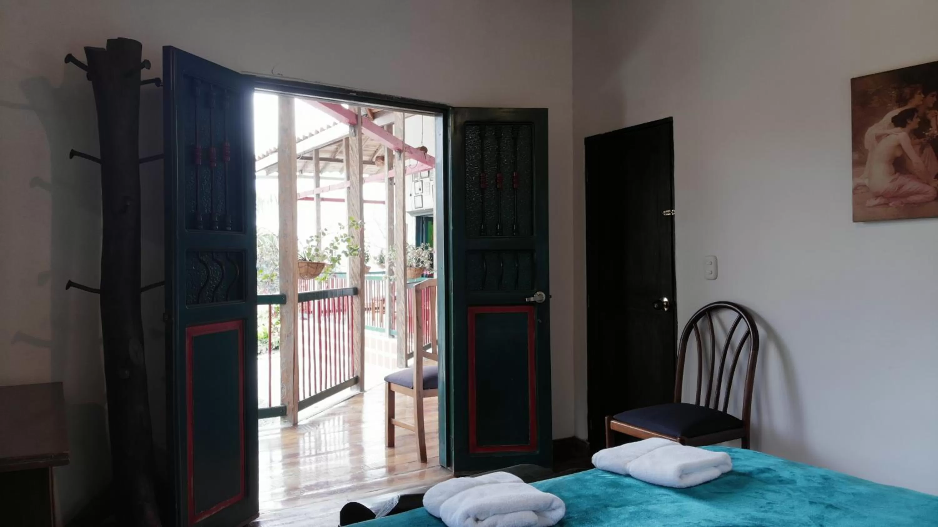 Bedroom, Bed in Finca Campestre La Adelita B&B