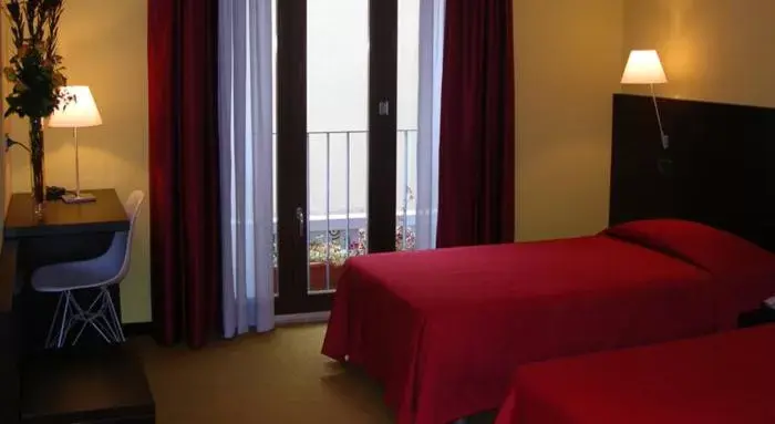 Bed in Albergo Verdi