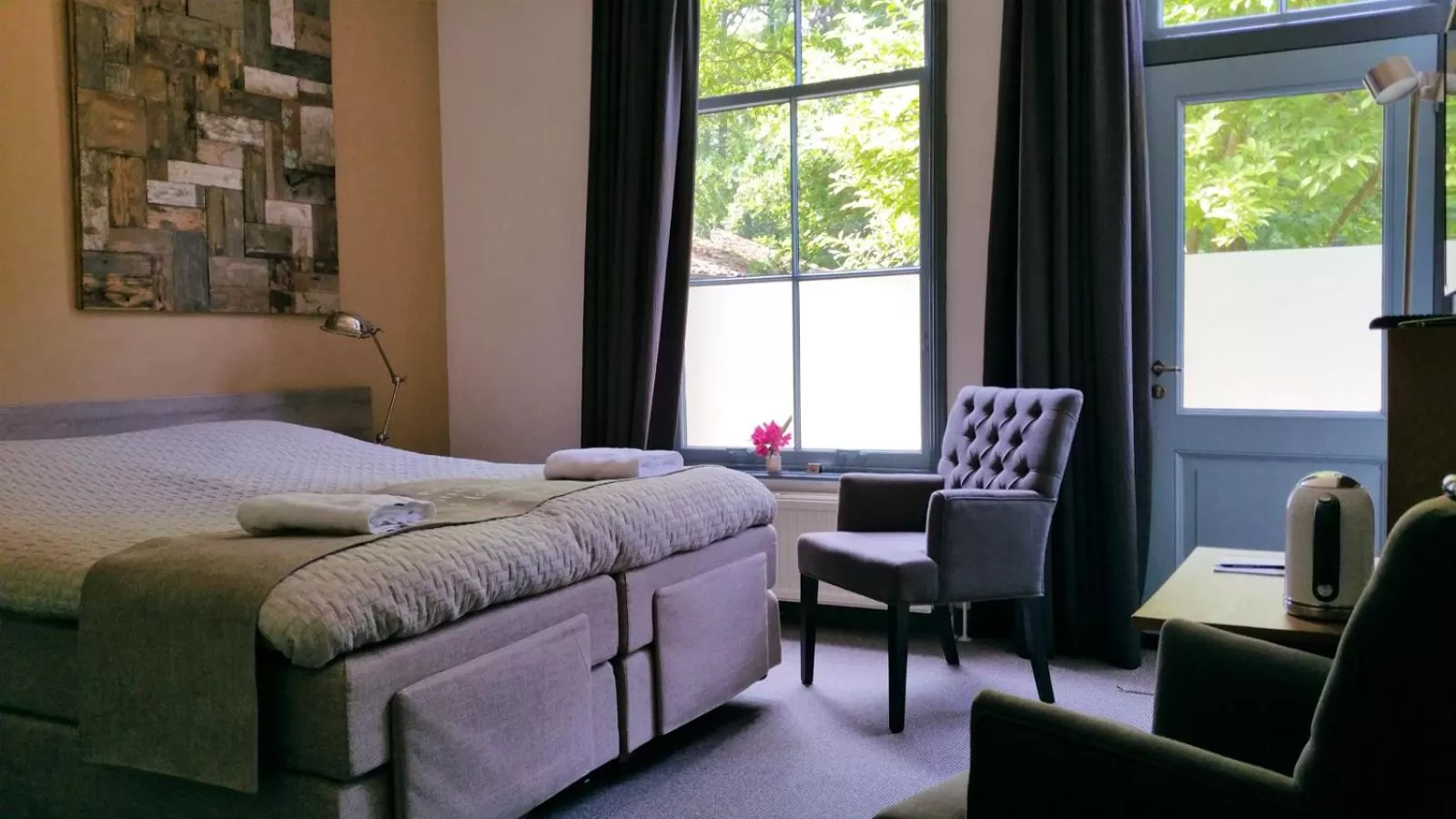Bed in B&B en SPA Landgoed Matanze