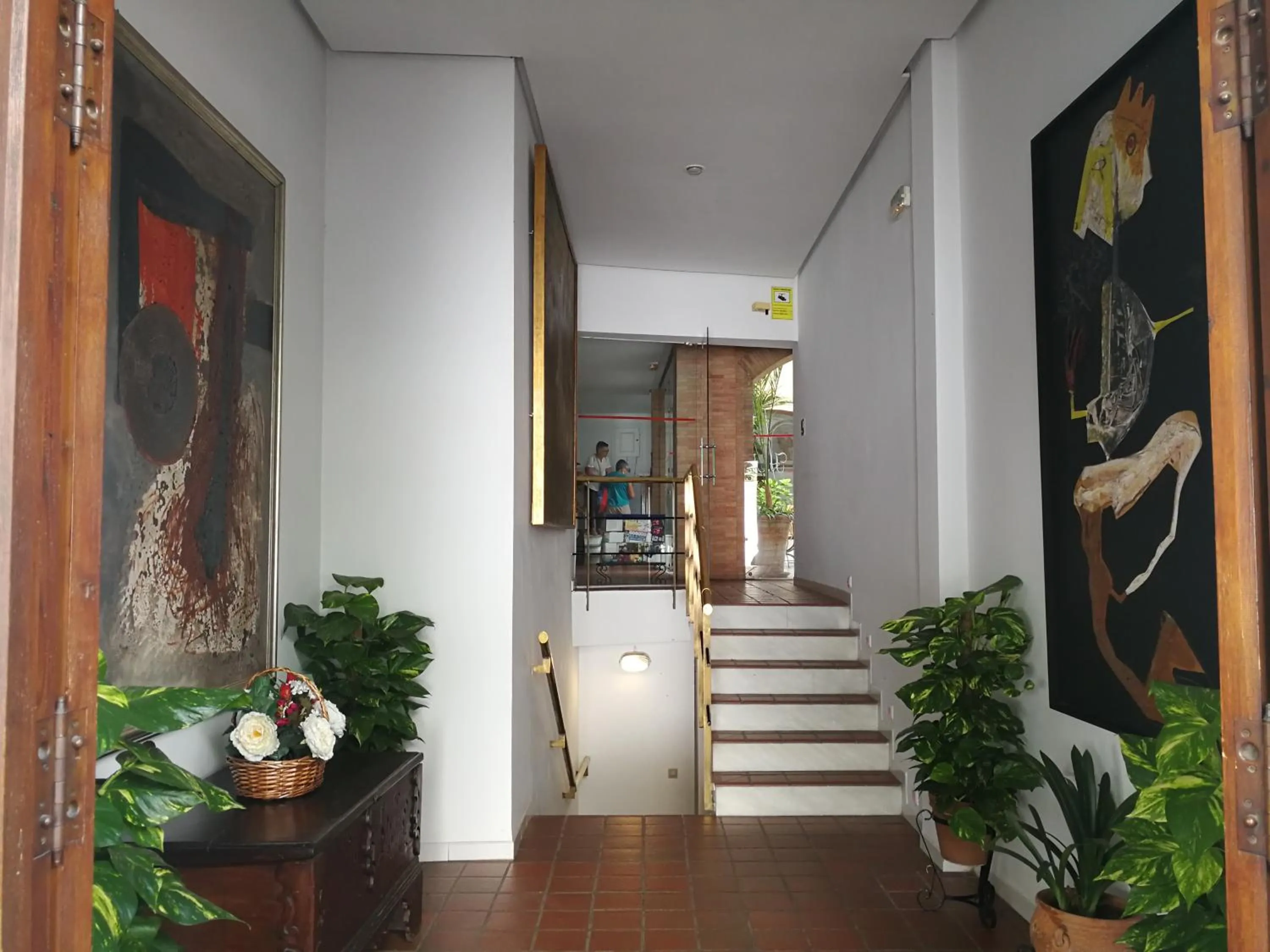 Decorative detail in Hotel Maestre