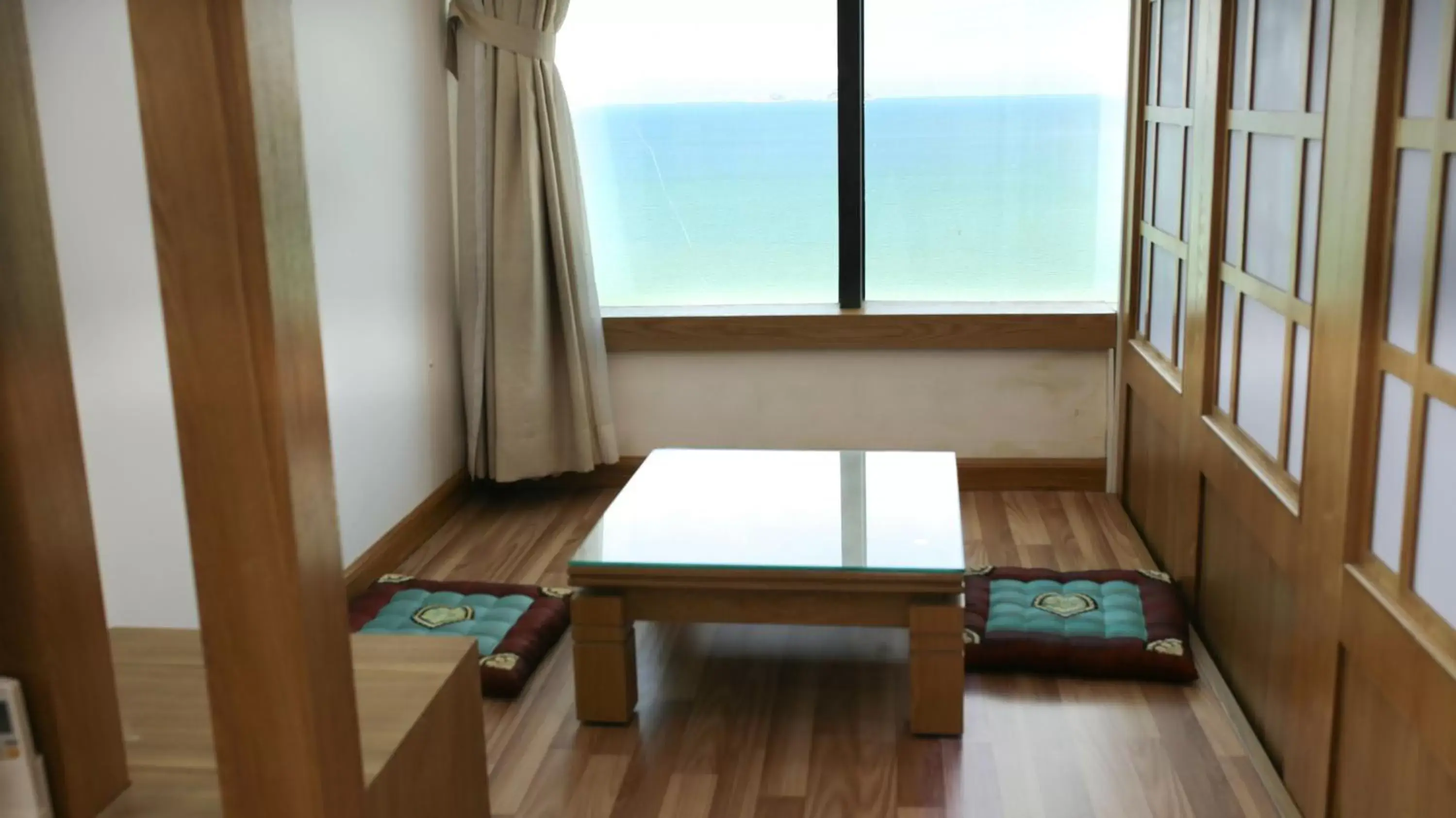 Living room in Gold Ocean Apartment