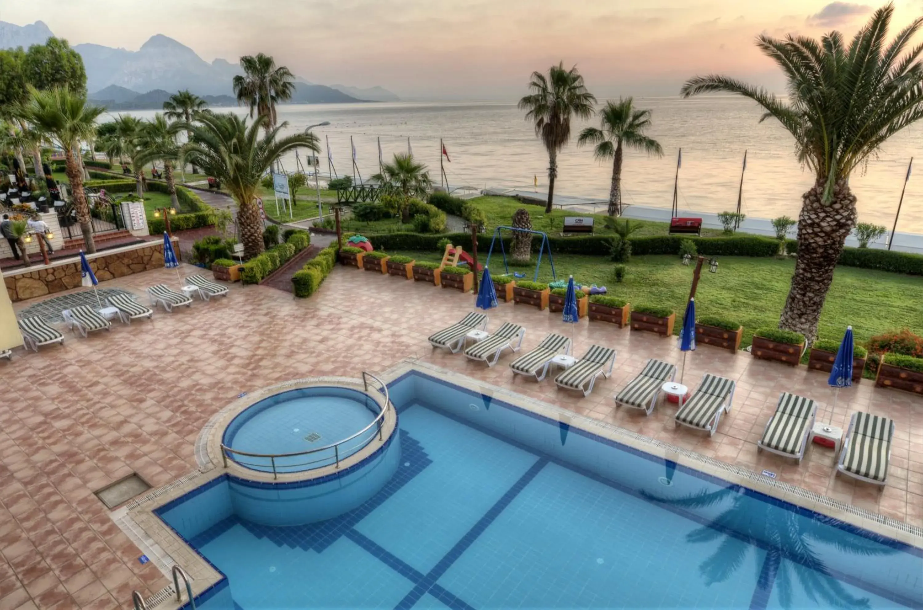 Pool View in Valeri Beach Hotel