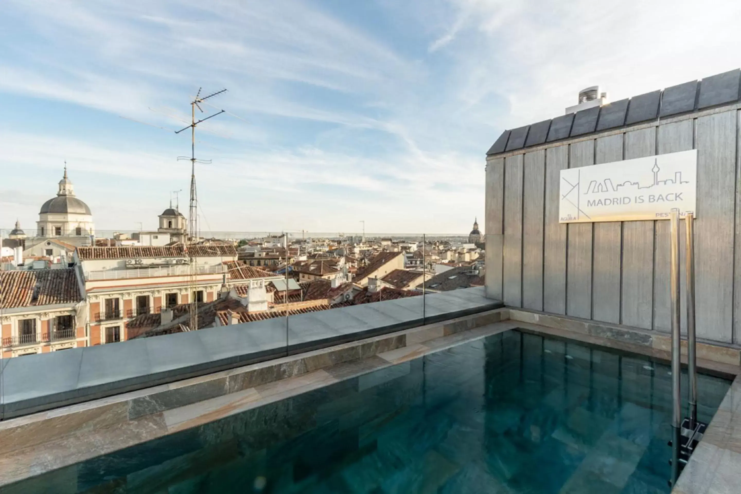 Pool view in Pestana Plaza Mayor Madrid