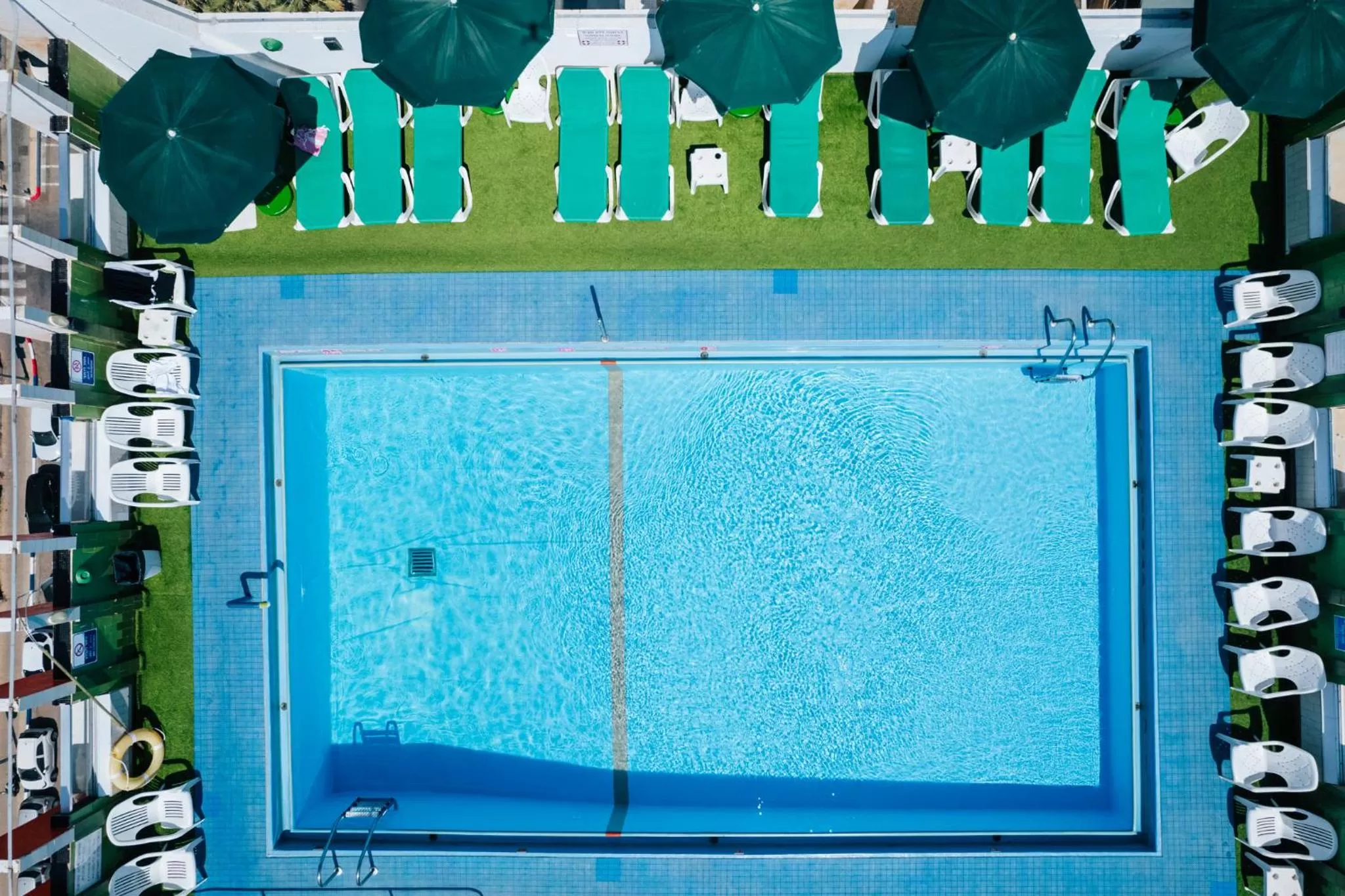 Pool view in Grand Beach Hotel