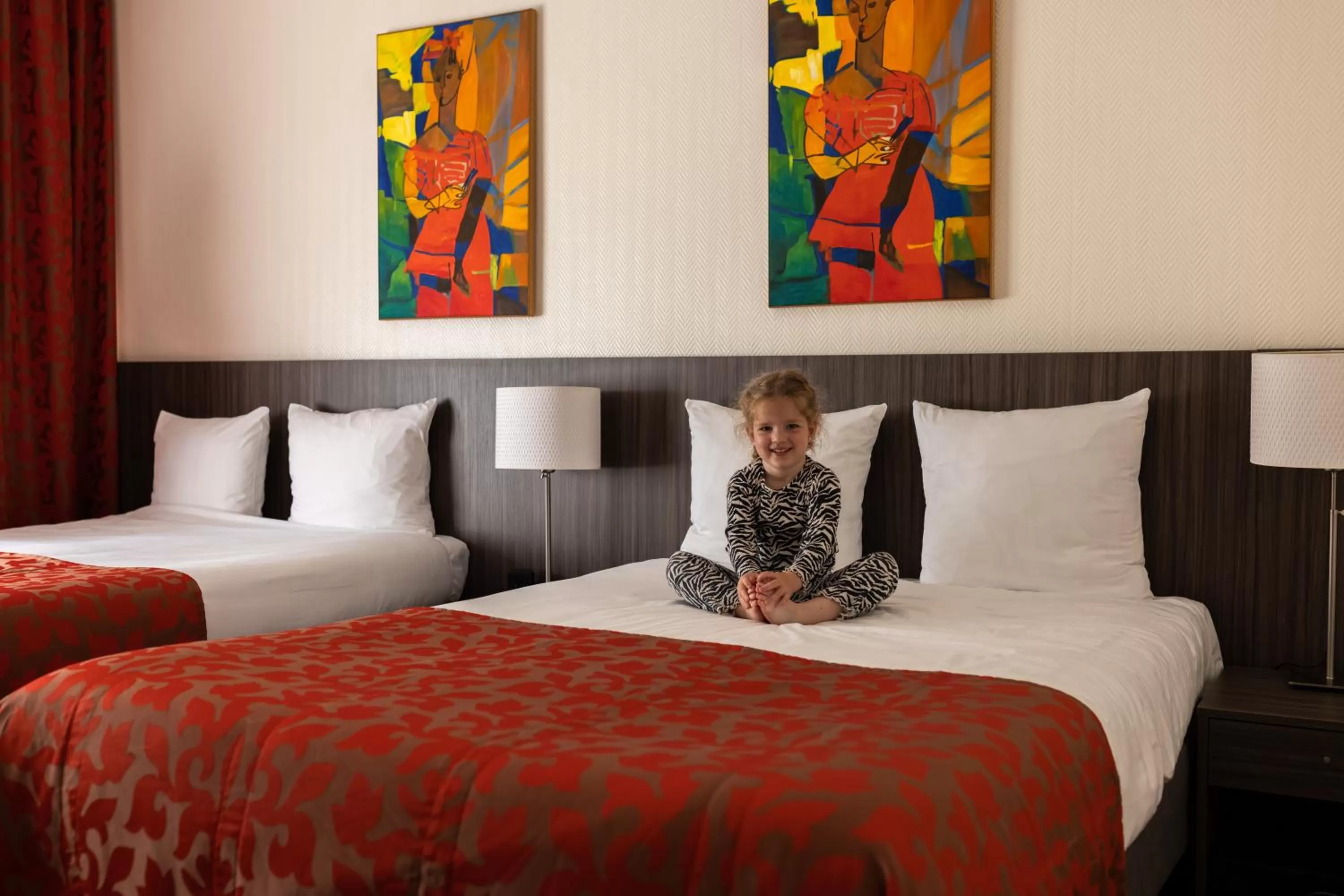 Bed in Hotel Aalders