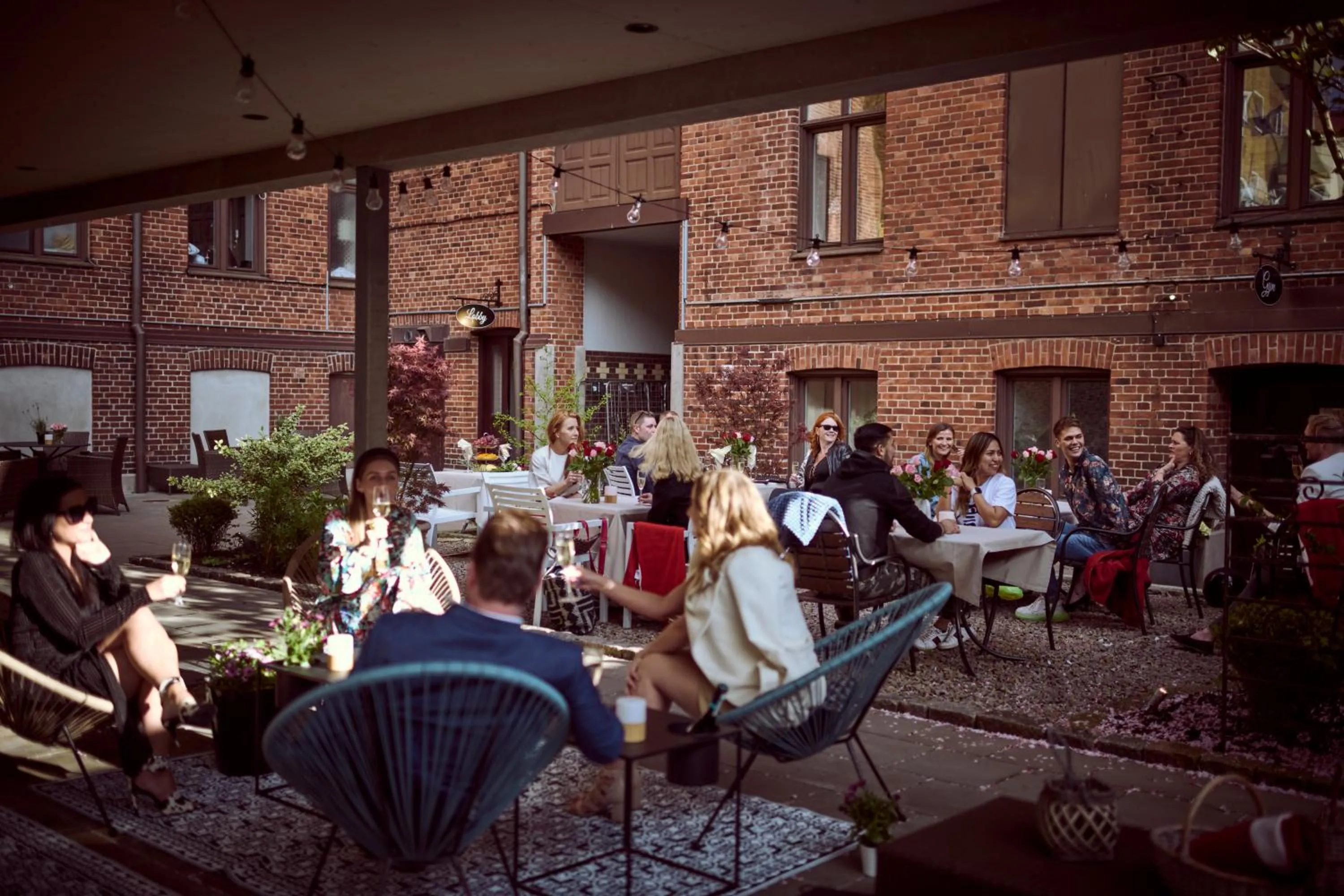 Garden in Hotel Continental Relax & Spa