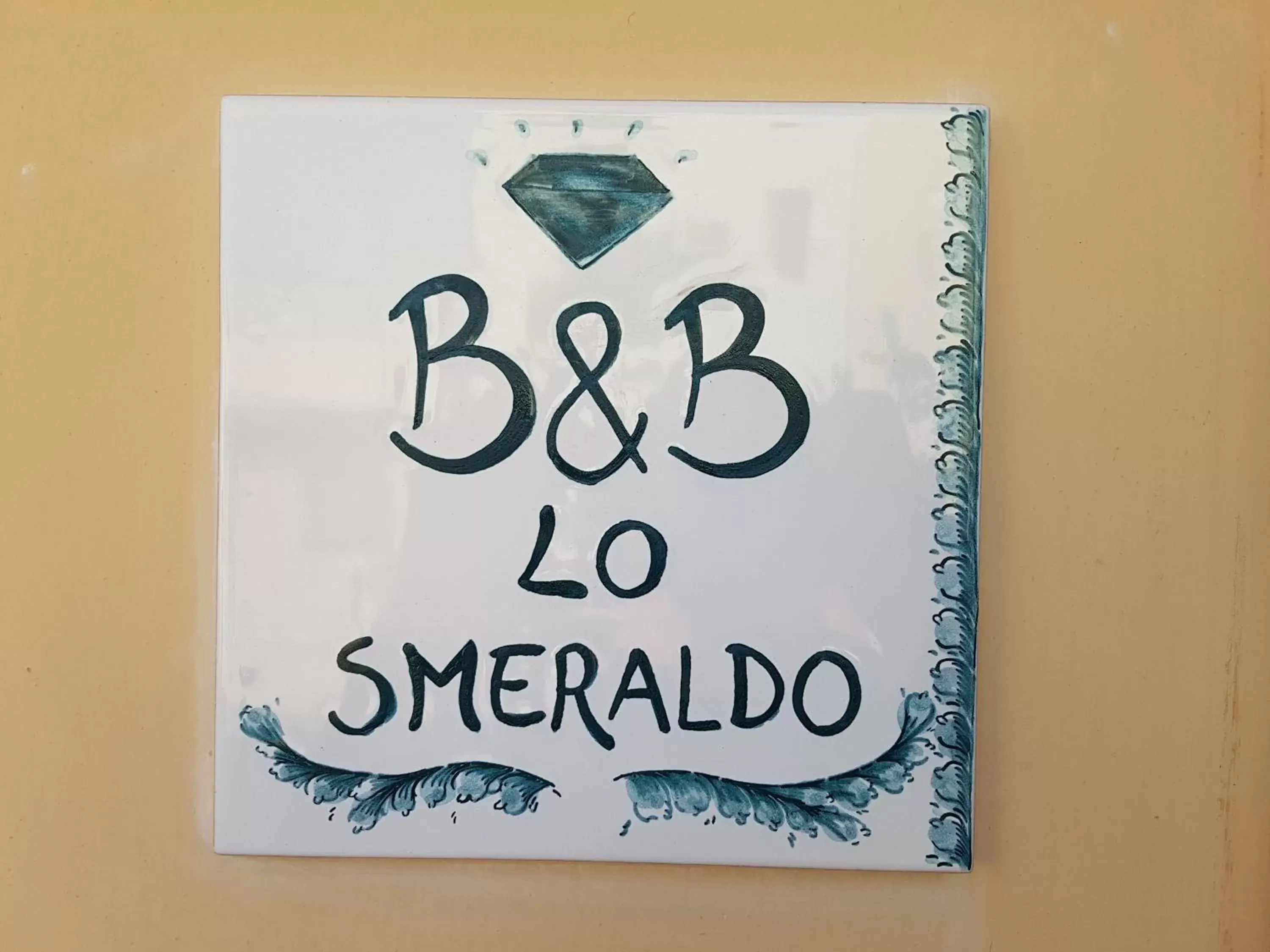 Decorative detail in B&B Lo Smeraldo