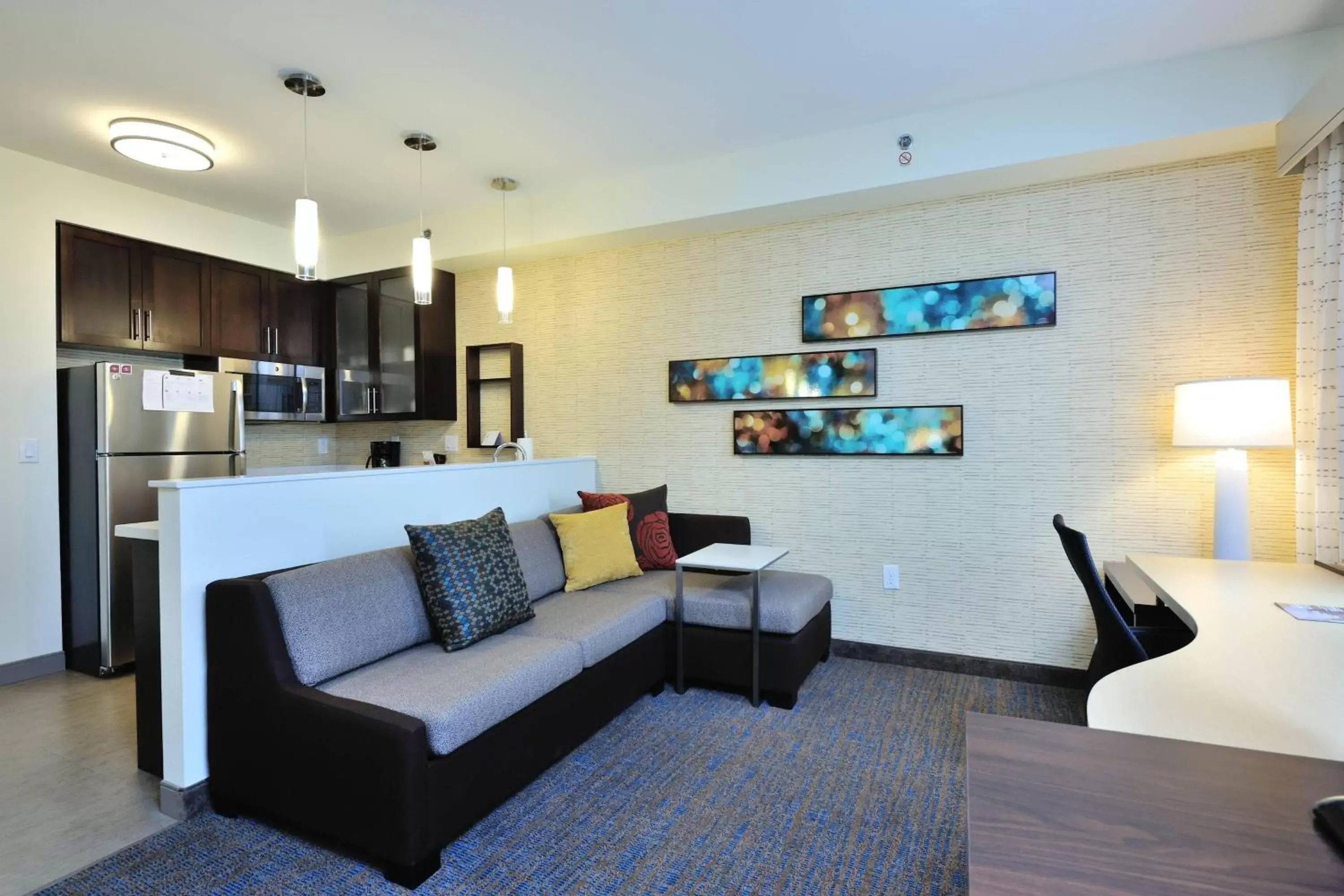 Living room, Seating Area in Residence Inn by Marriott Houston Tomball