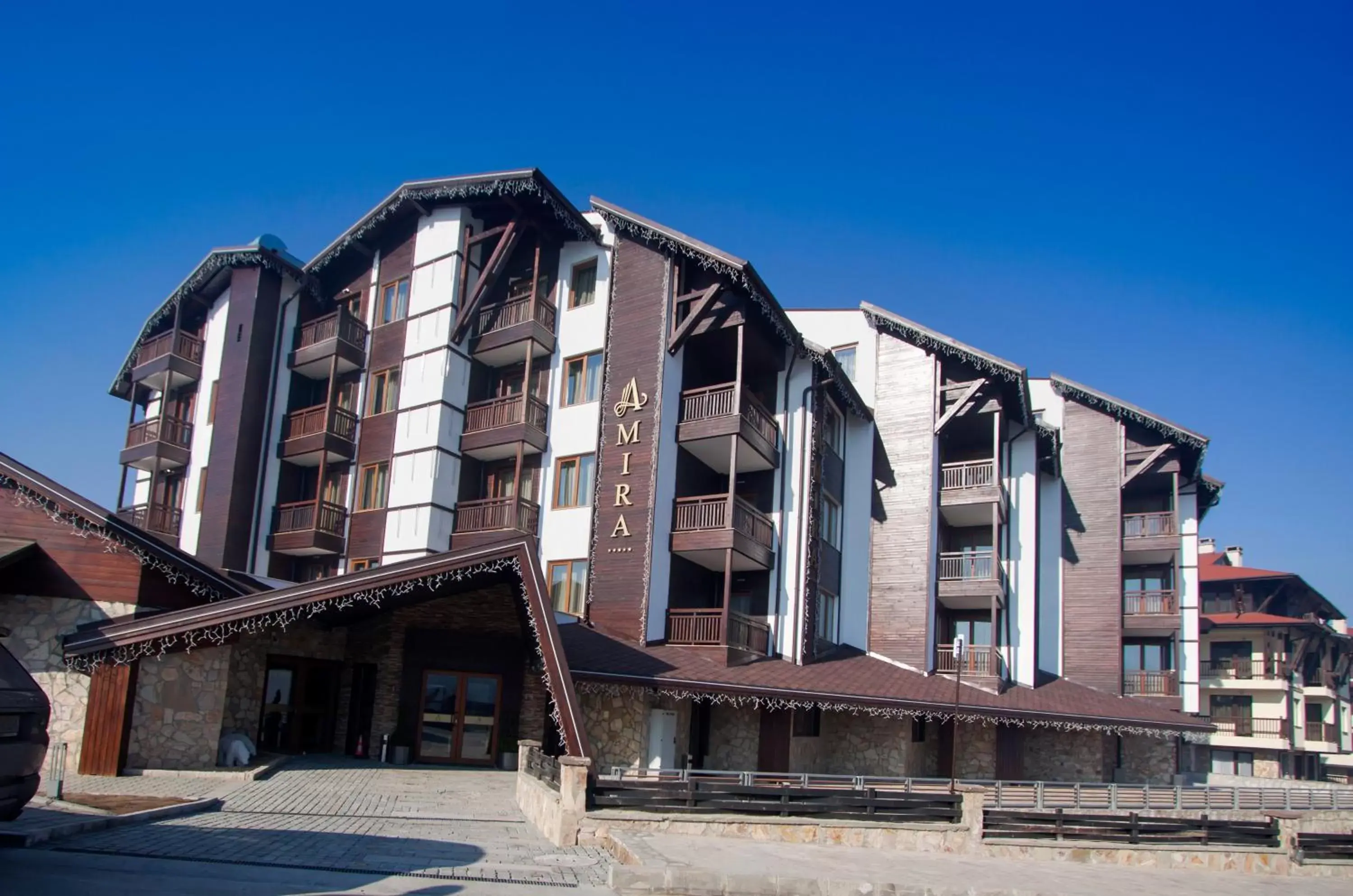 Facade/entrance, Winter in Amira Boutique Hotel