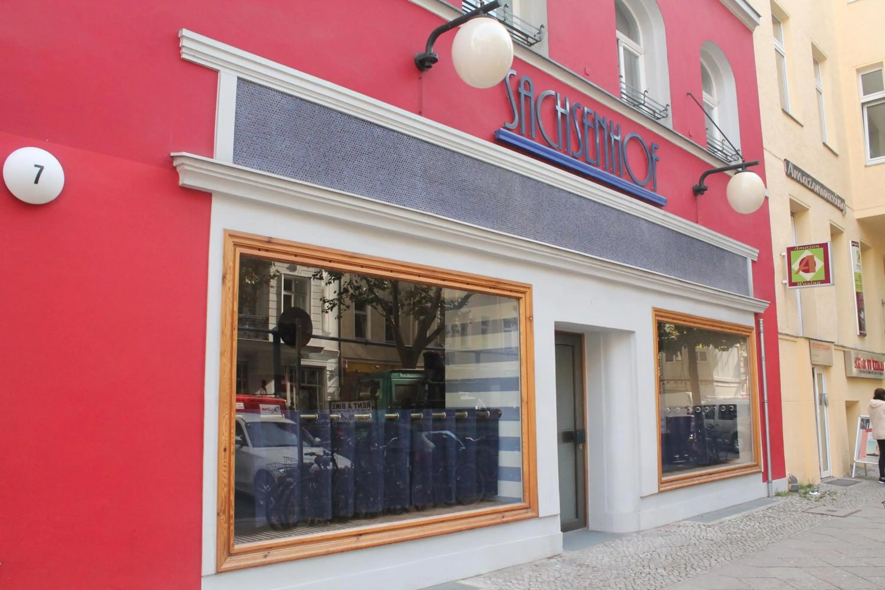 Facade/entrance in Hotel Sachsenhof