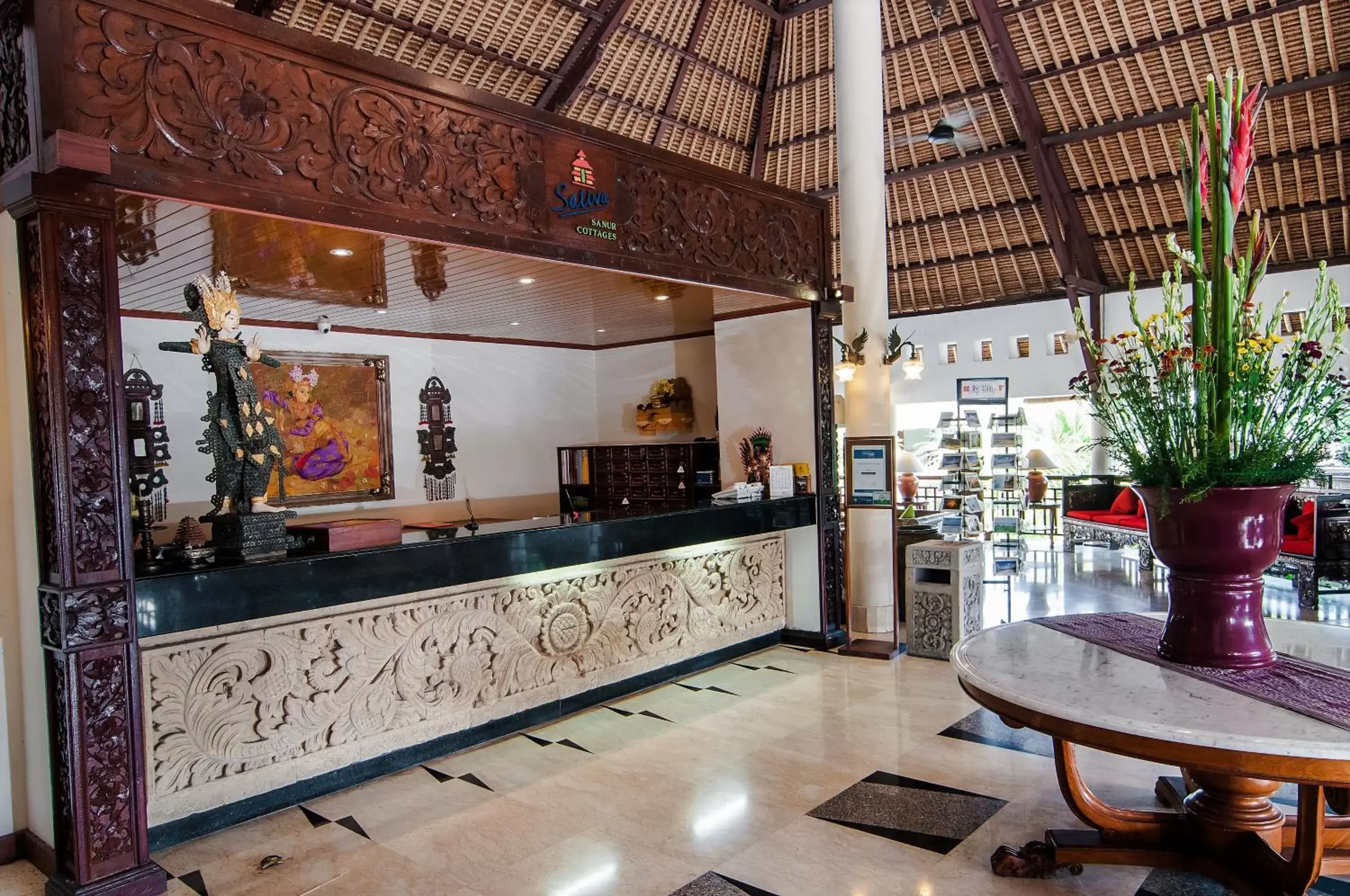 Lobby or reception, Lobby/Reception in Sativa Sanur Cottages