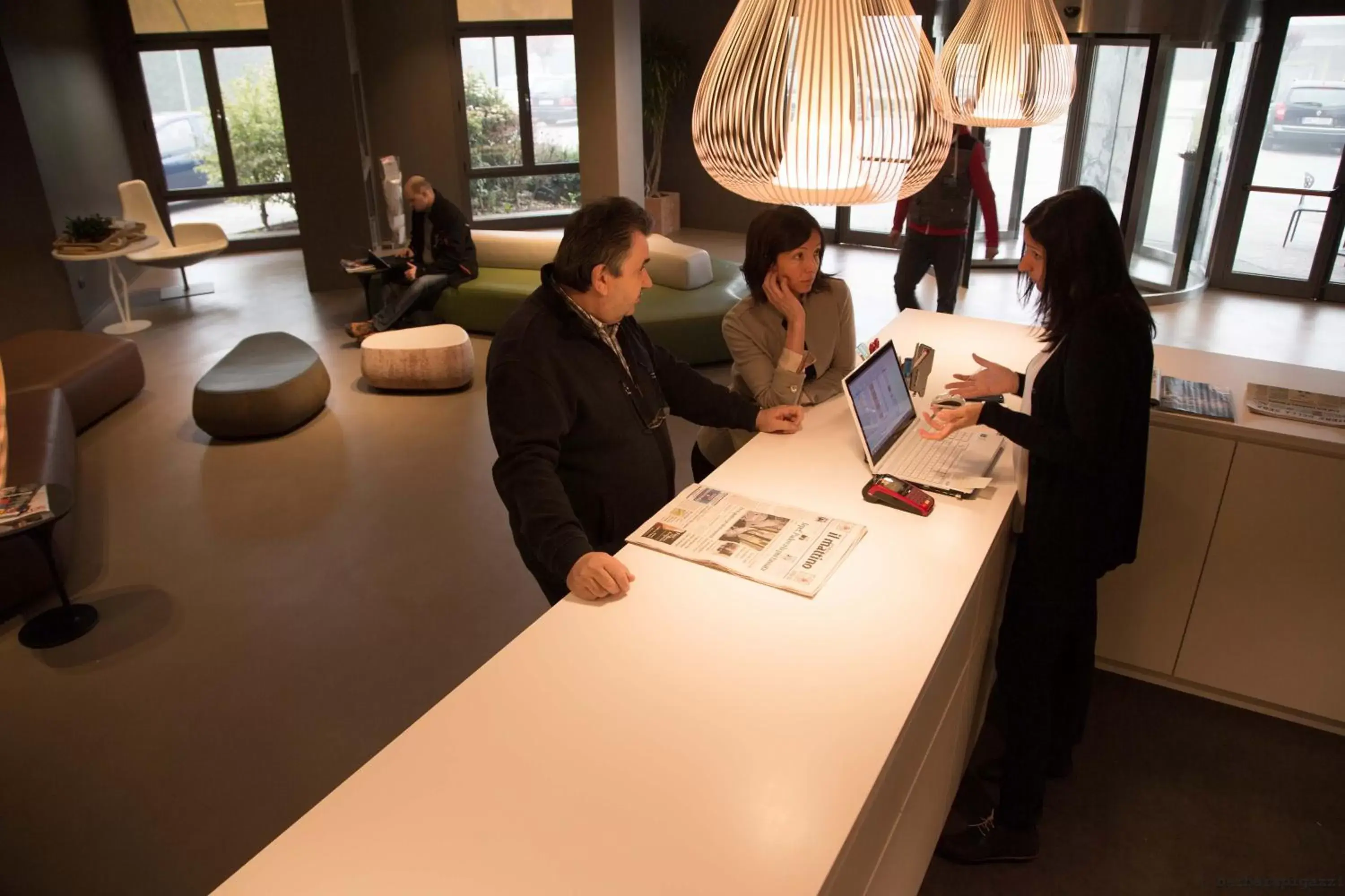 Lobby or reception in Point Hotel