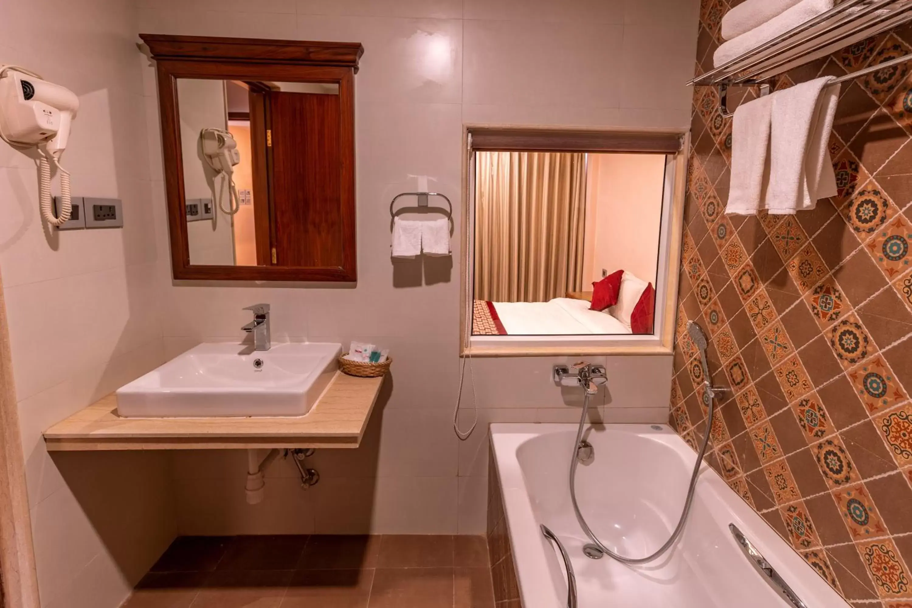 Bathroom in Hotel Manang