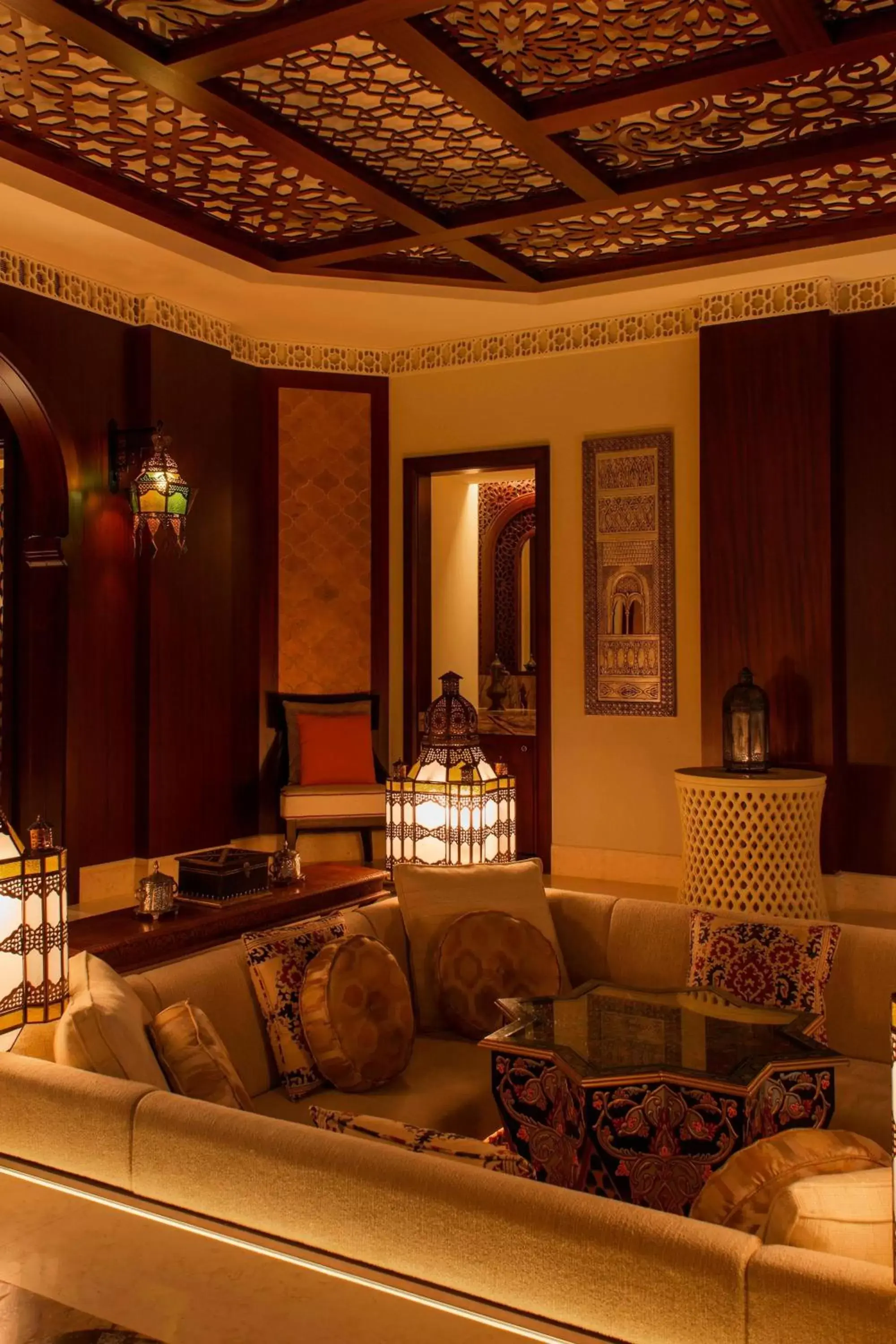 Living room, Seating Area in The St. Regis Saadiyat Island Resort, Abu Dhabi