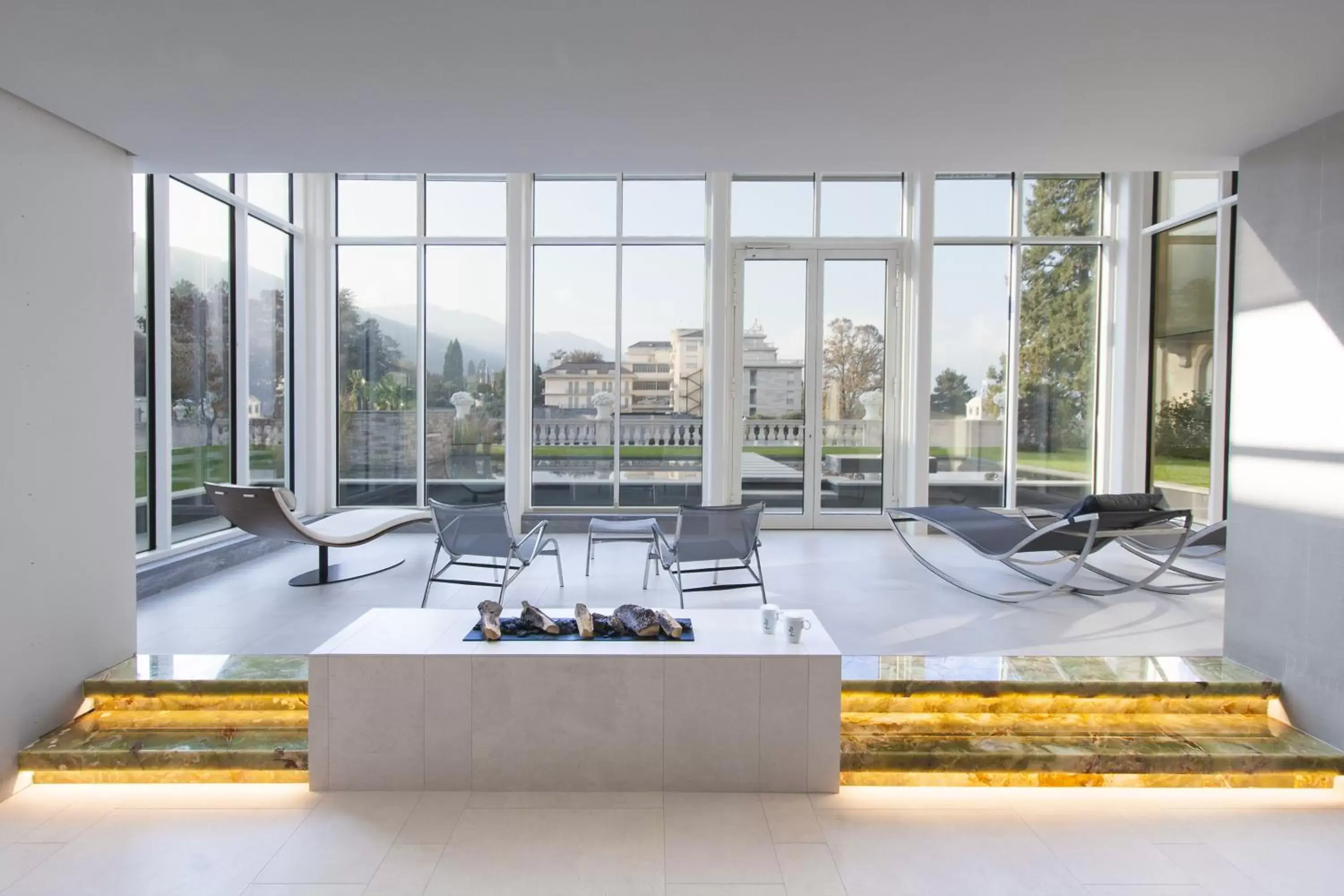 Spa and wellness centre/facilities in Grand Hotel des Iles Borromées & SPA Spa and wellness centre/facilities in Grand Hotel des Iles Borromées & SPA