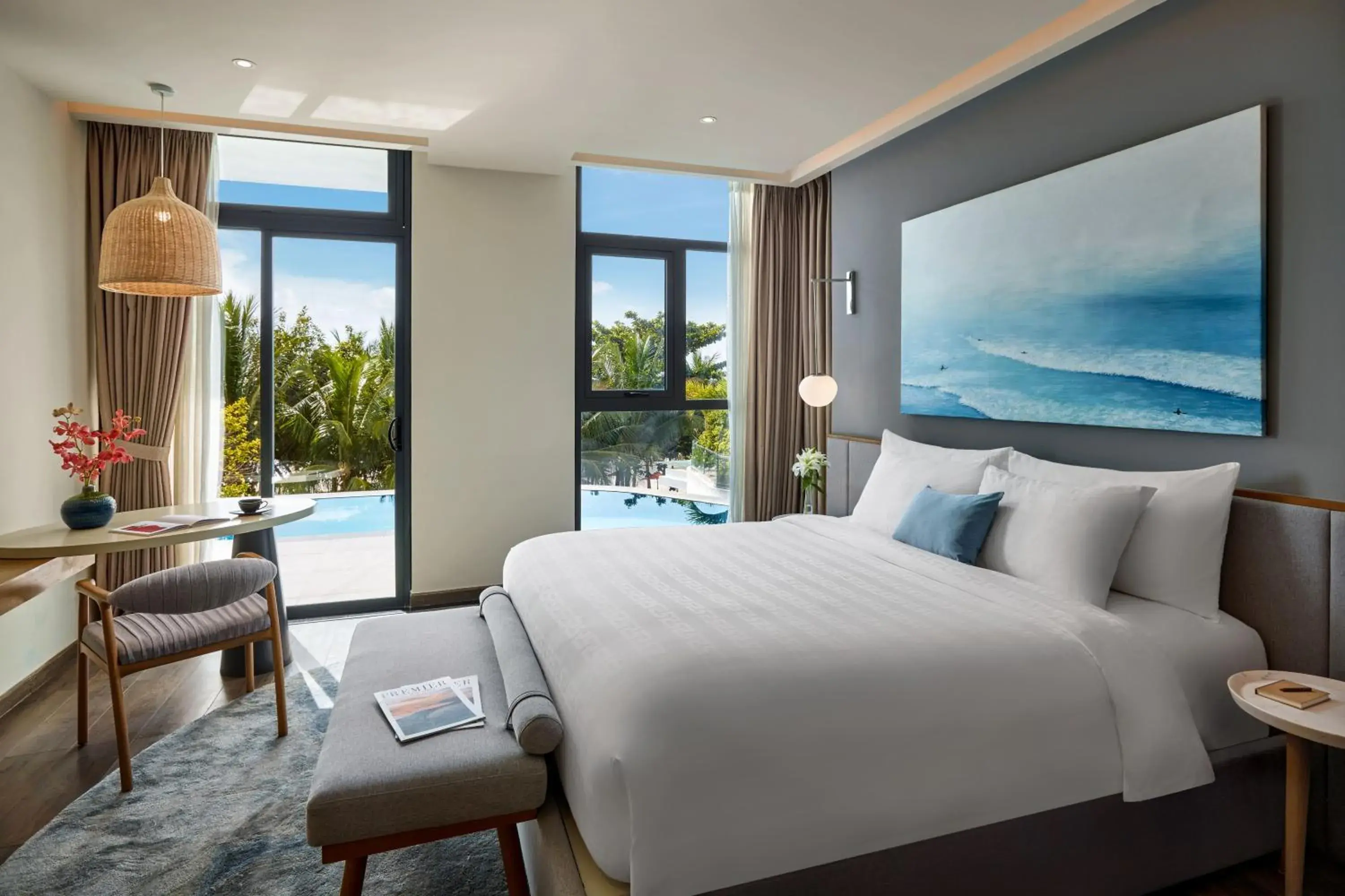 Bedroom in Premier Residences Phu Quoc Emerald Bay Managed by Accor