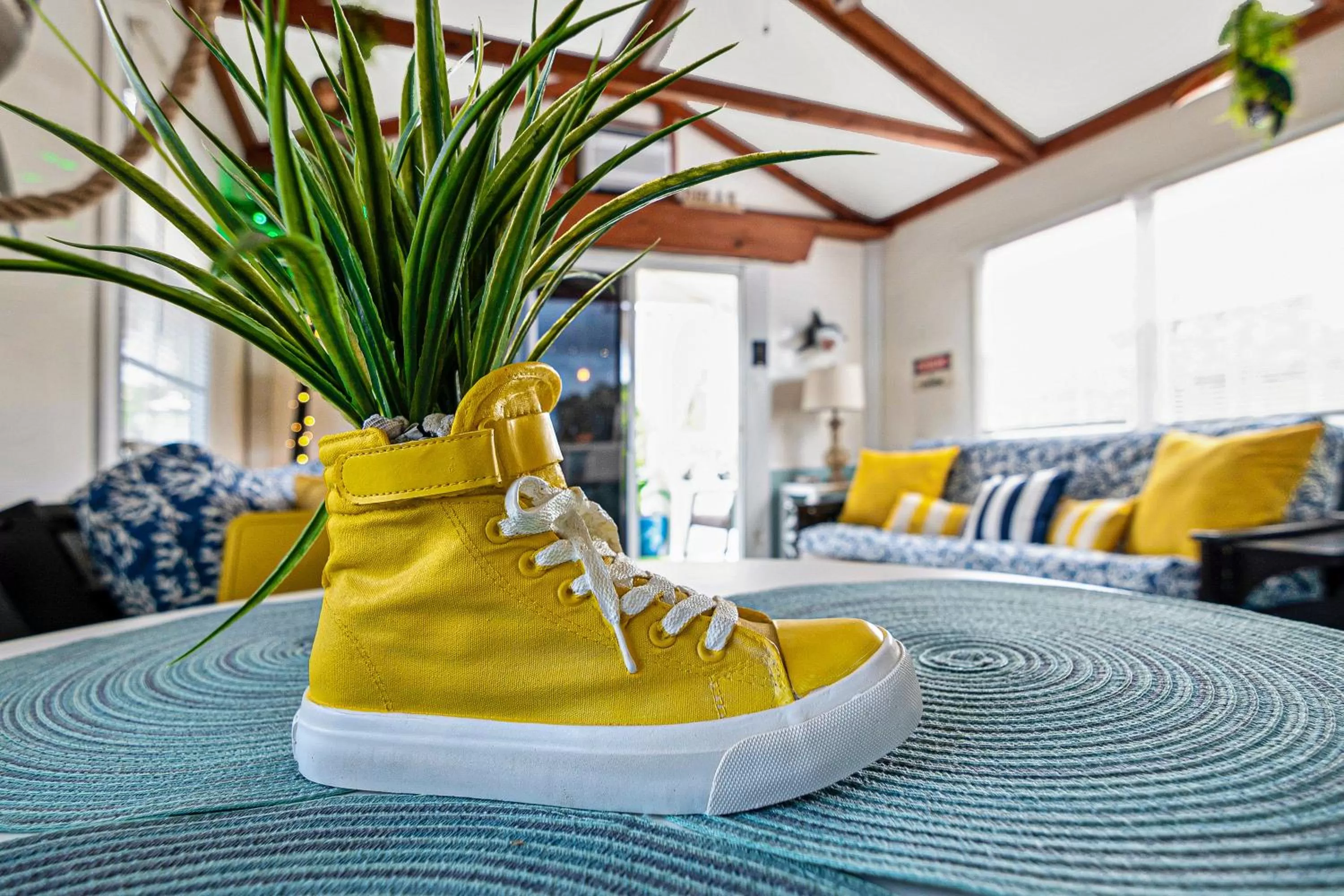 Decorative detail in Latitude 26 Waterfront Resort and Marina