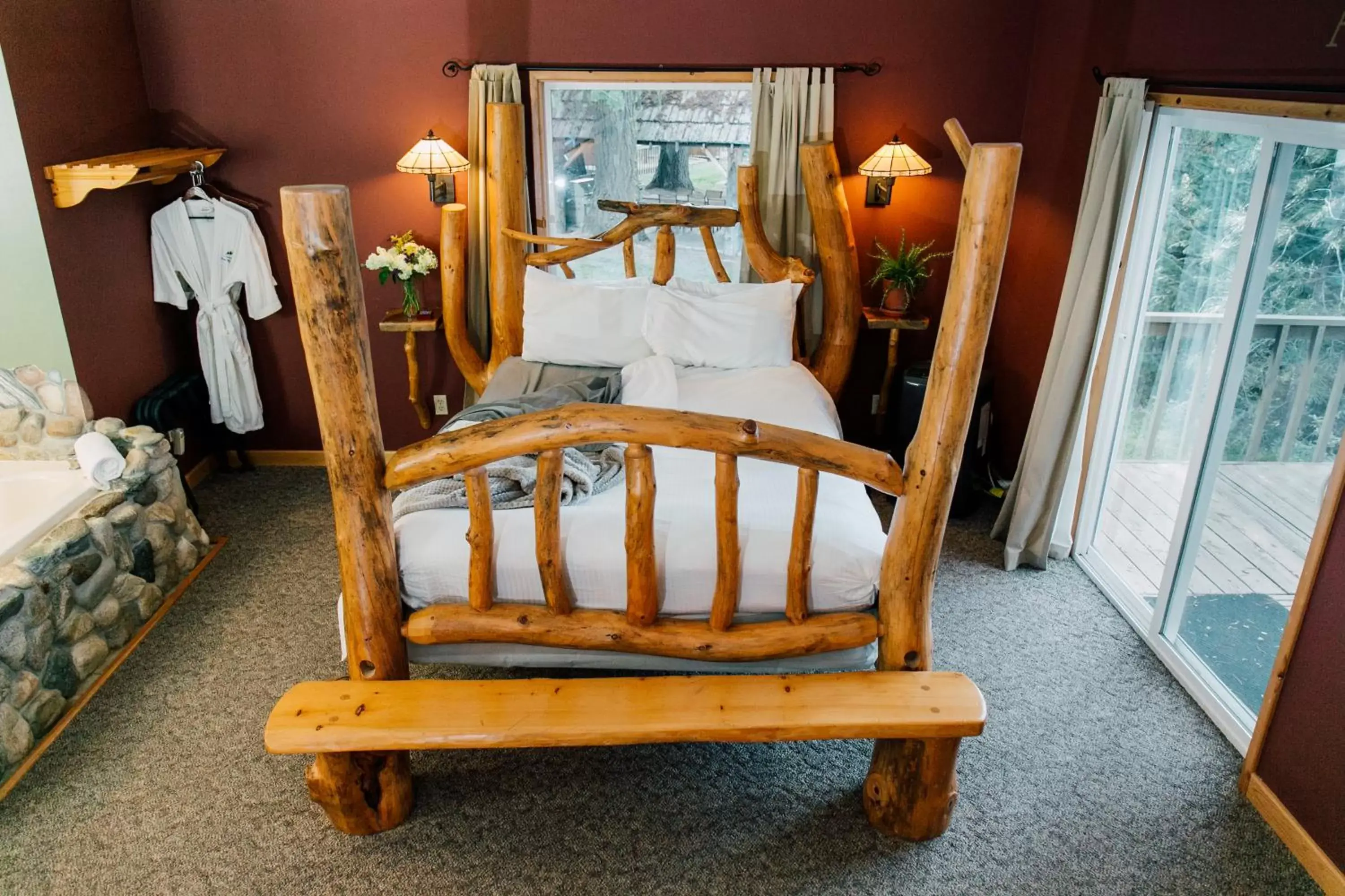 Bedroom, Bed in Pine River Ranch B&B
