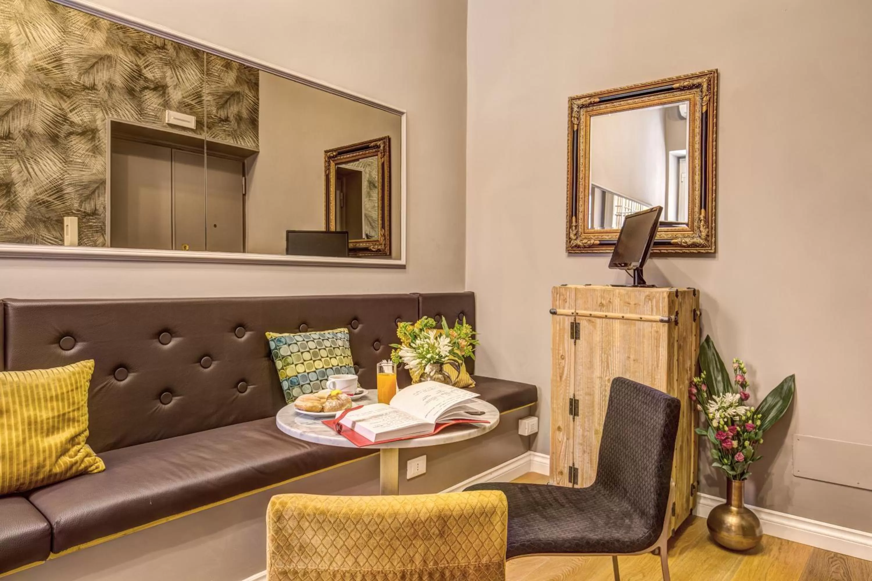 On site in Charme Spagna Boutique Hotel