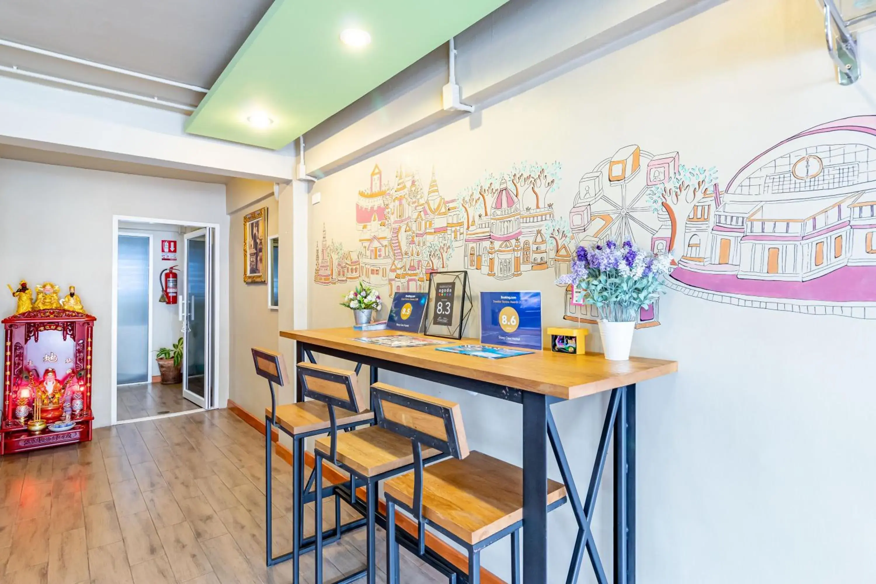 Lobby or reception in Sleep Dee Hostel Lobby or reception in Sleep Dee Hostel